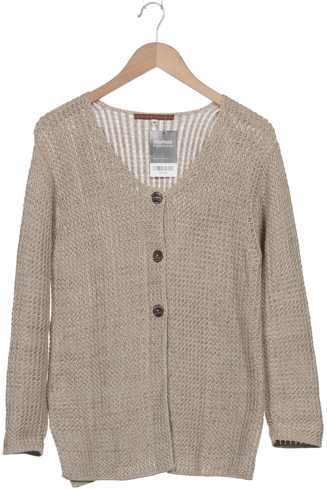 

Peruvian Connection Damen Strickjacke, beige, Gr. 38