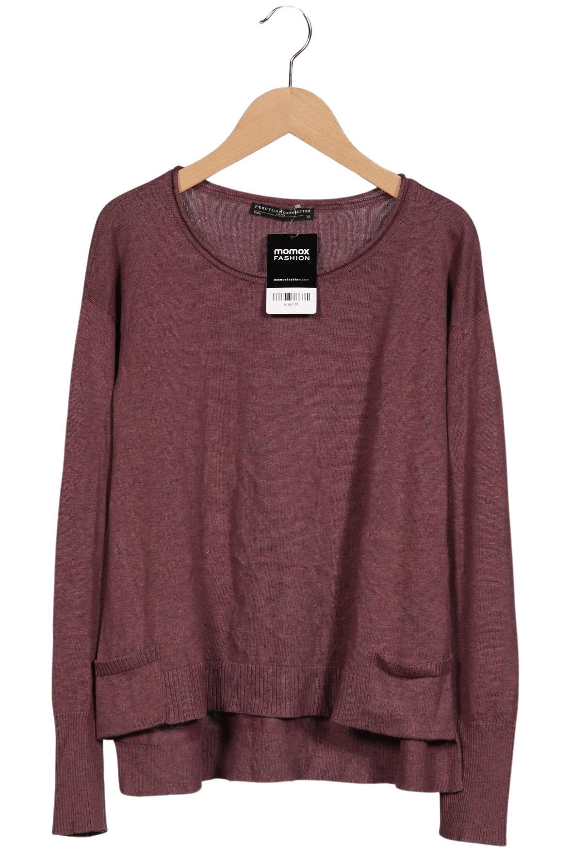Thumbnail - Peruvian Connection Damen Pullover, bordeaux, Gr. 34
