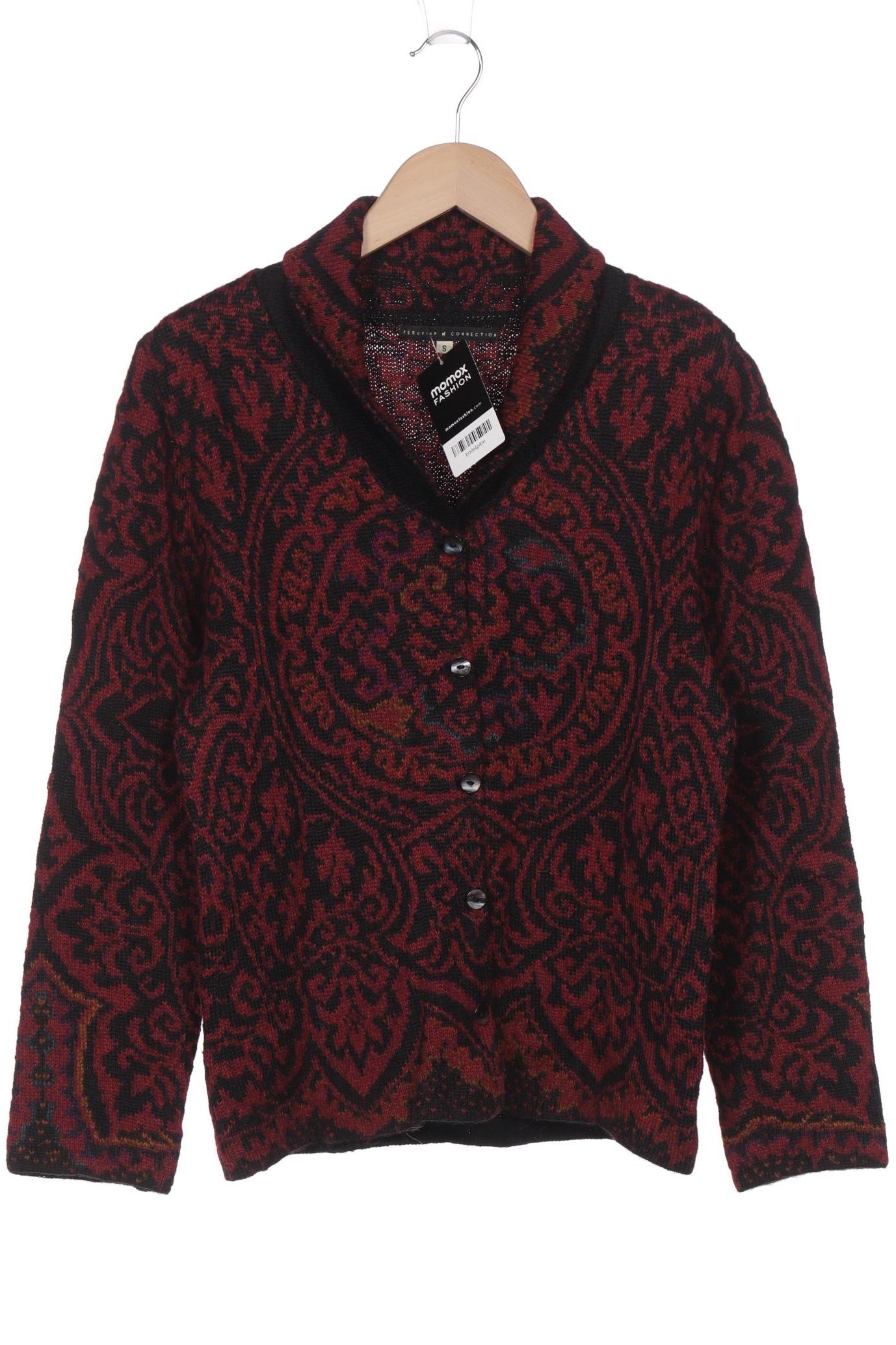 

Peruvian Connection Damen Strickjacke, bordeaux, Gr. 36