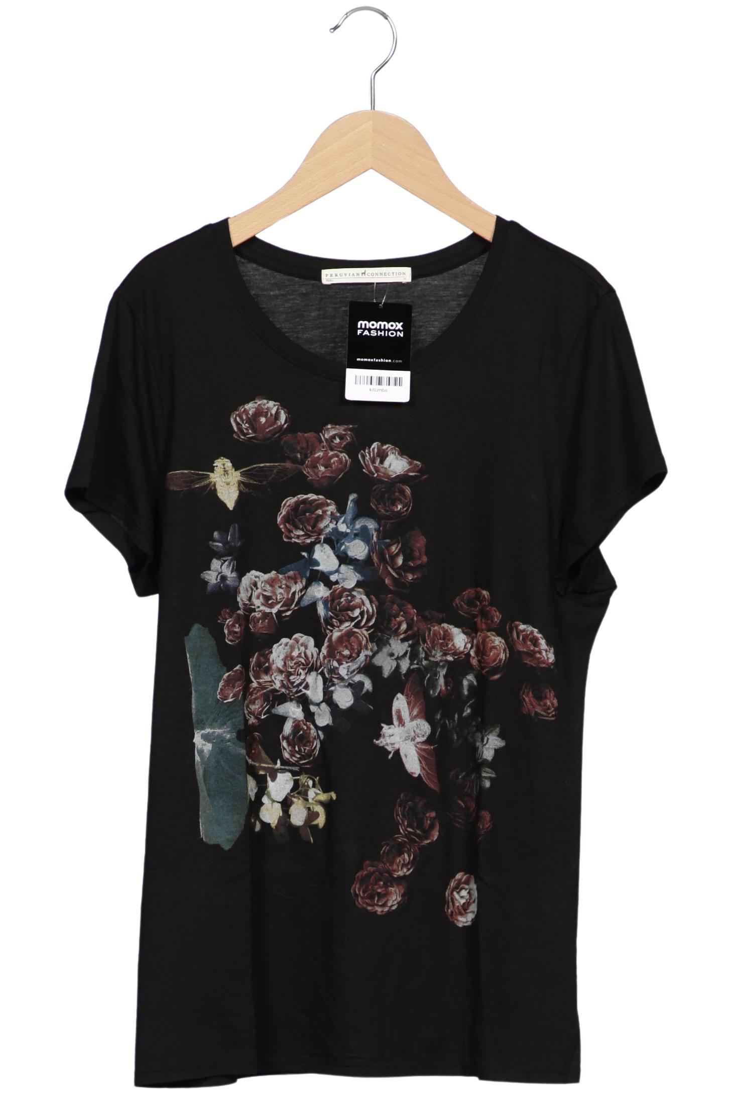 

Peruvian Connection Damen T-Shirt, schwarz, Gr. 38