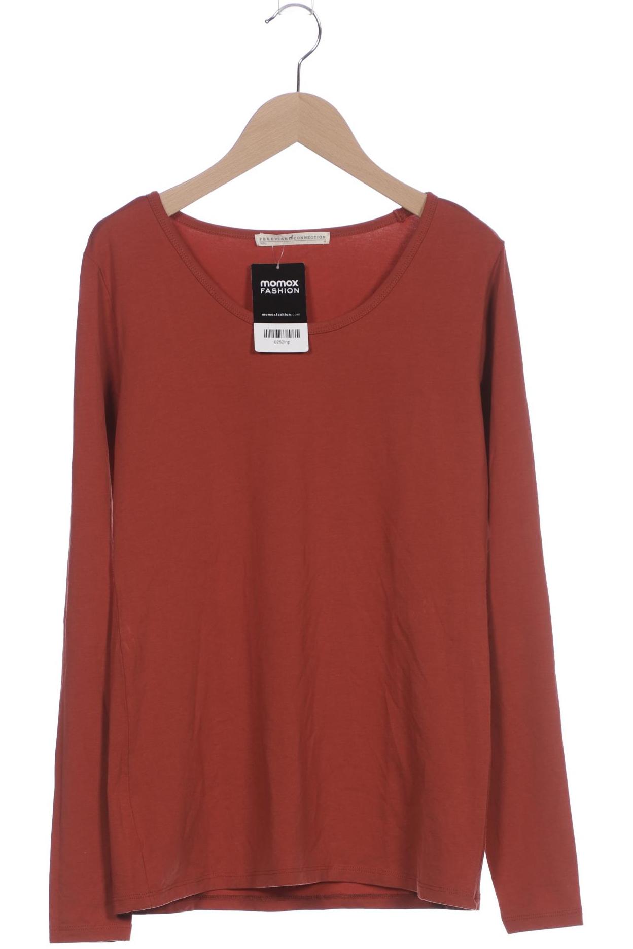 

Peruvian Connection Damen Langarmshirt, rot, Gr. 38