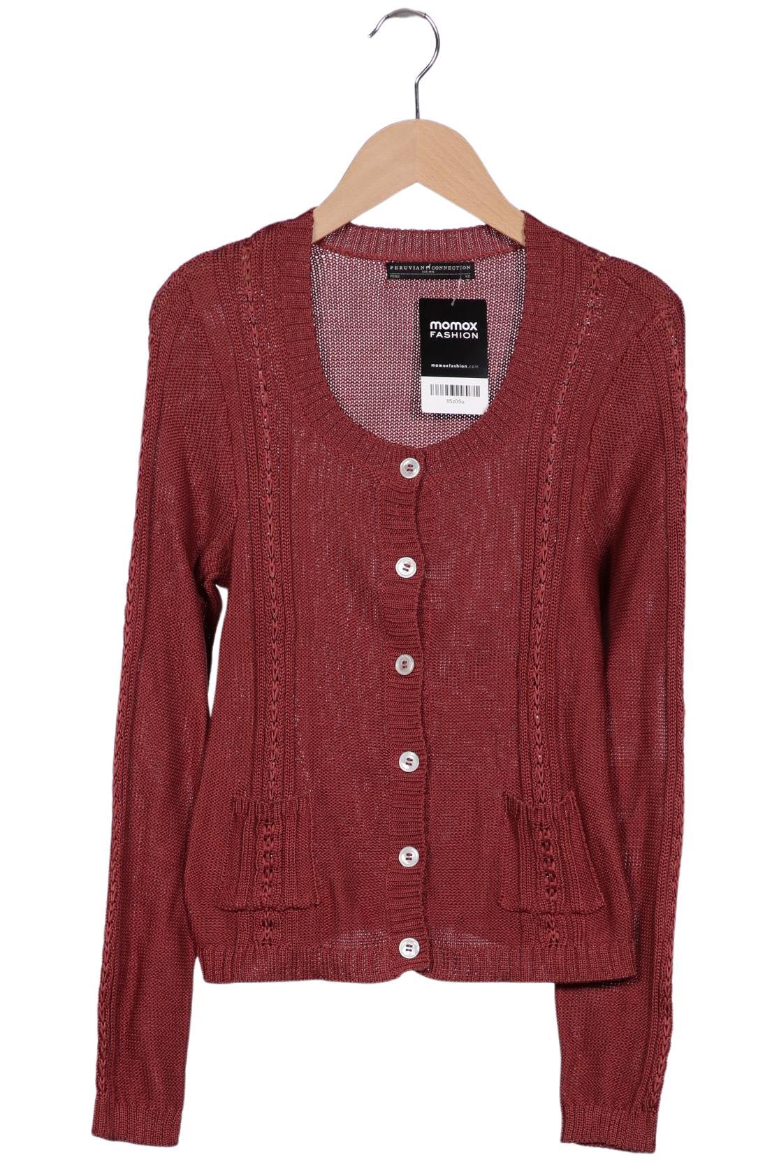 

Peruvian Connection Damen Strickjacke, bordeaux, Gr. 34