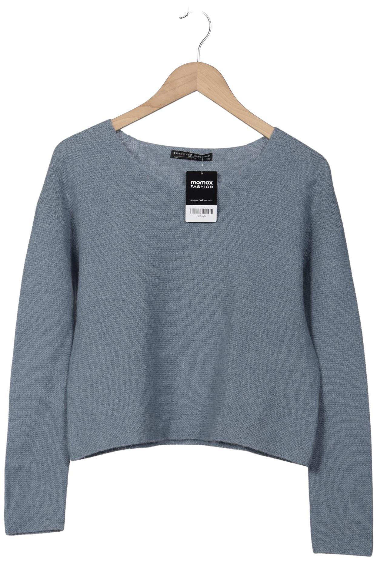 

Peruvian Connection Damen Pullover, blau, Gr. 34