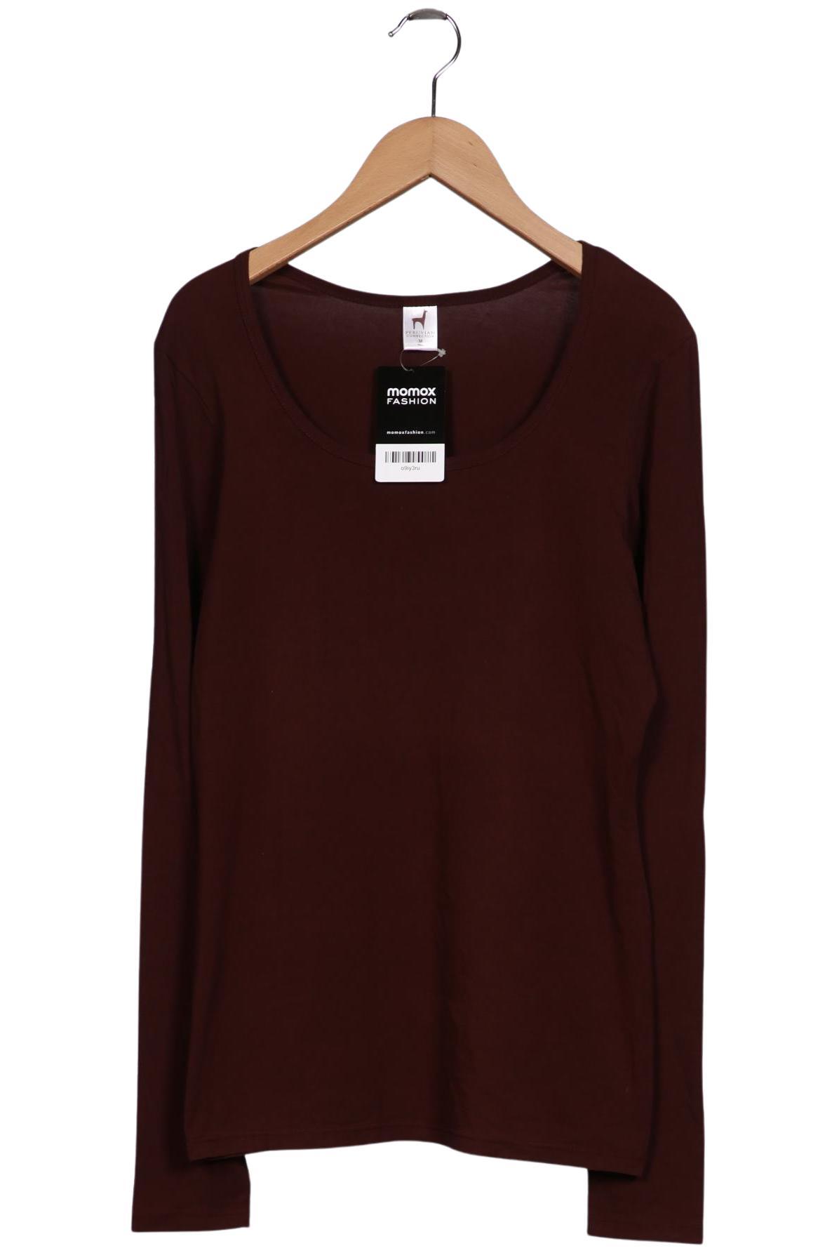 

Peruvian Connection Damen Langarmshirt, bordeaux, Gr. 38