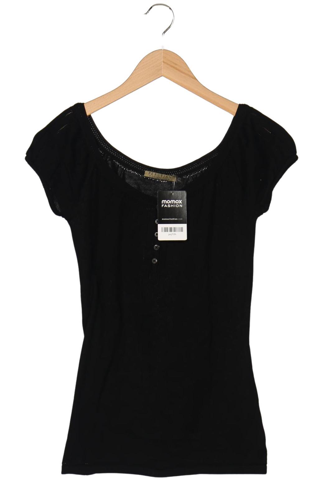 

Peruvian Connection Damen T-Shirt, schwarz, Gr. 34