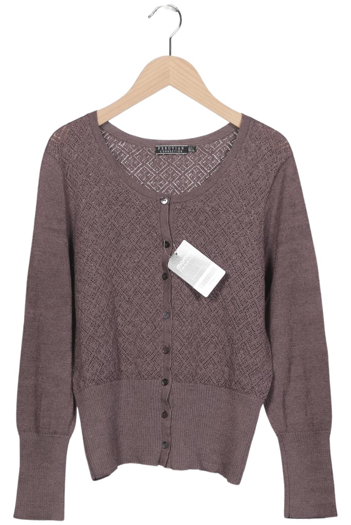 

Peruvian Connection Damen Strickjacke, braun, Gr. 42