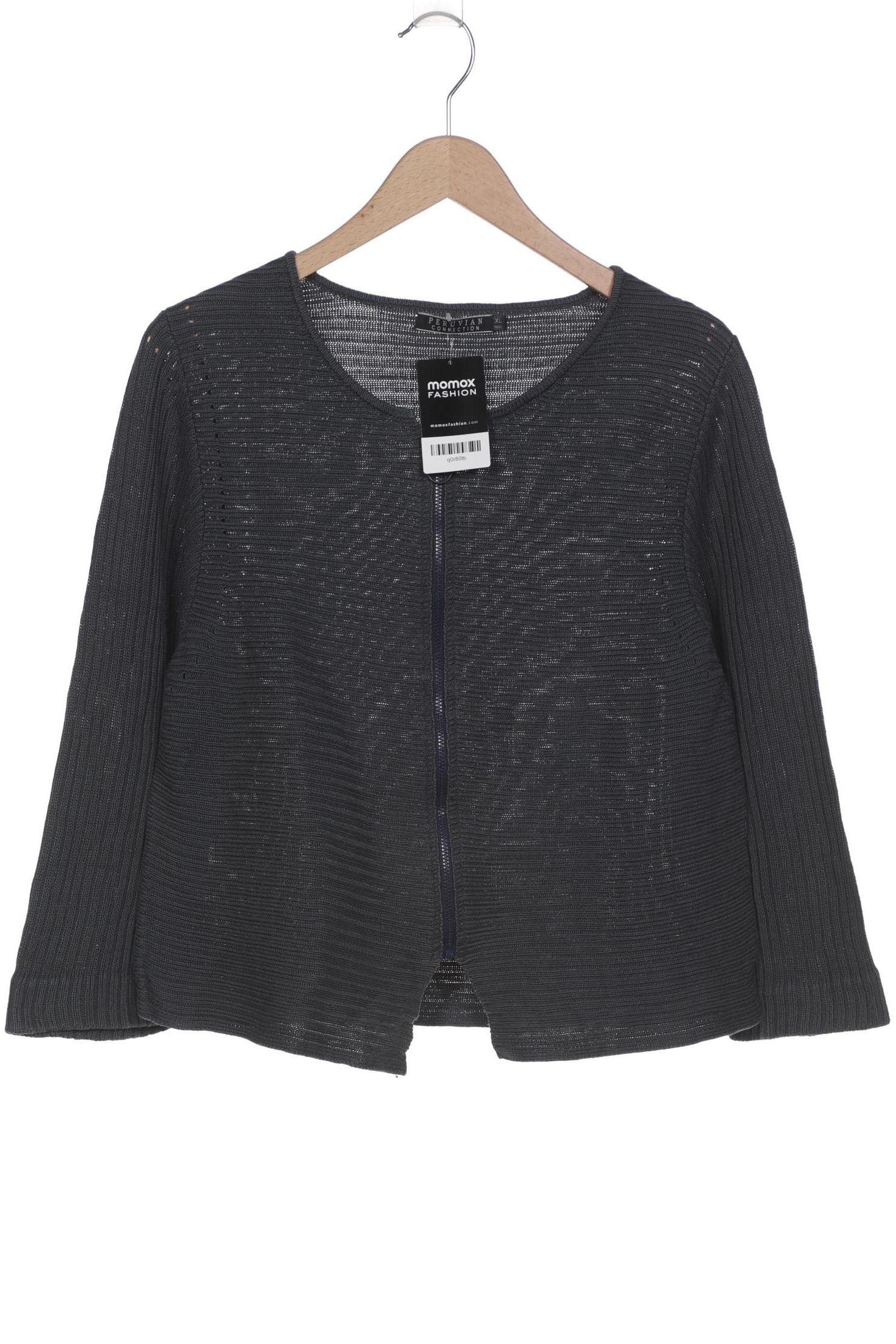 

Peruvian Connection Damen Strickjacke, grau, Gr. 44