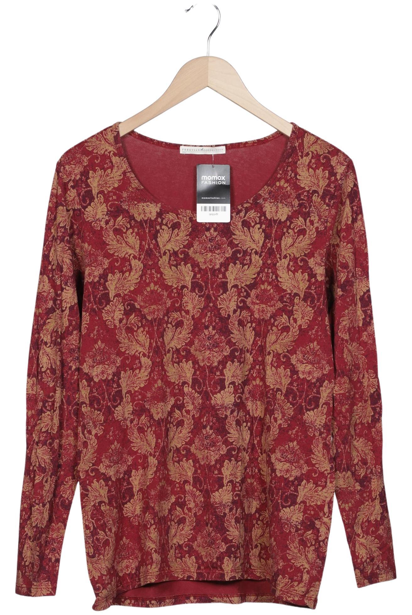 

Peruvian Connection Damen Langarmshirt, bordeaux, Gr. 42
