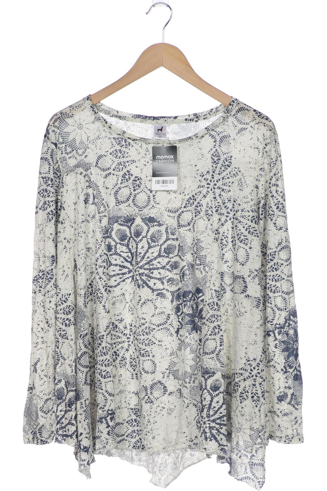 

Peruvian Connection Damen Langarmshirt, grau, Gr. 34