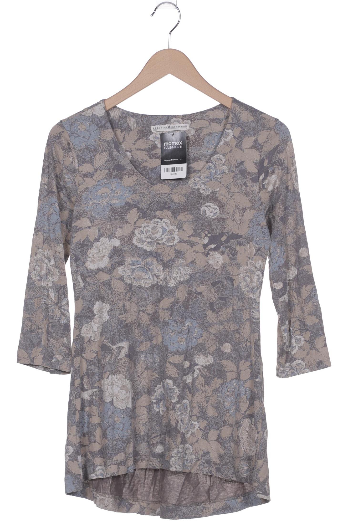 

Peruvian Connection Damen Langarmshirt, beige, Gr. 36