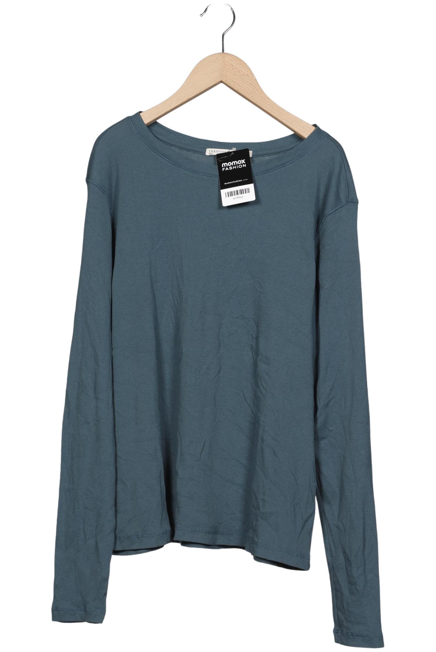 

Peruvian Connection Damen Langarmshirt, blau, Gr. 42