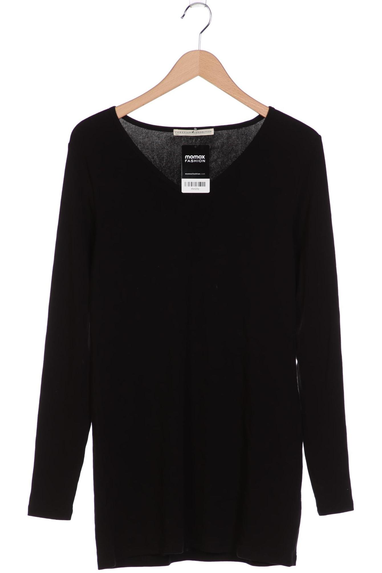 

Peruvian Connection Damen Langarmshirt, schwarz, Gr. 42