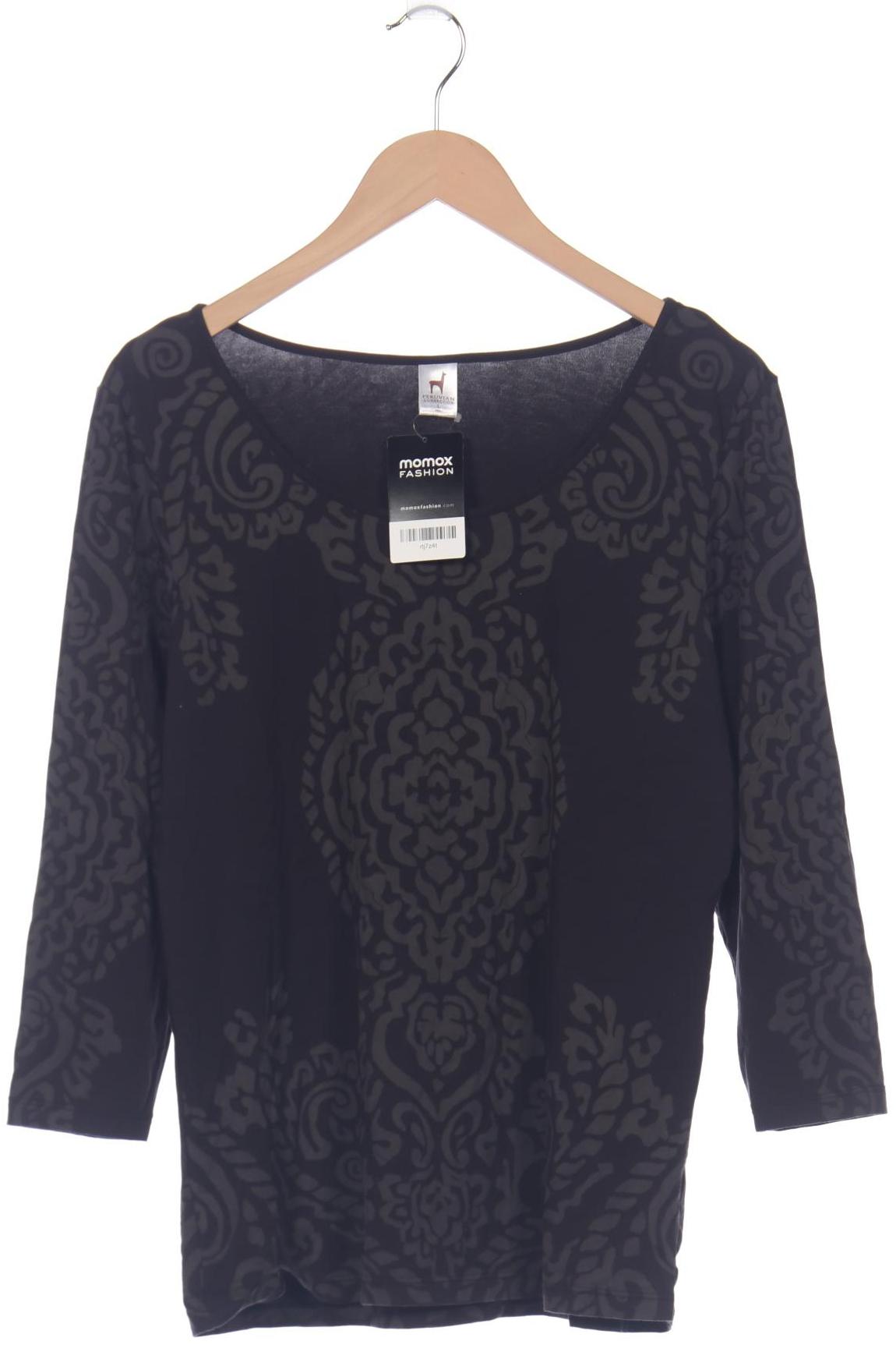 

Peruvian Connection Damen Langarmshirt, schwarz, Gr. 42