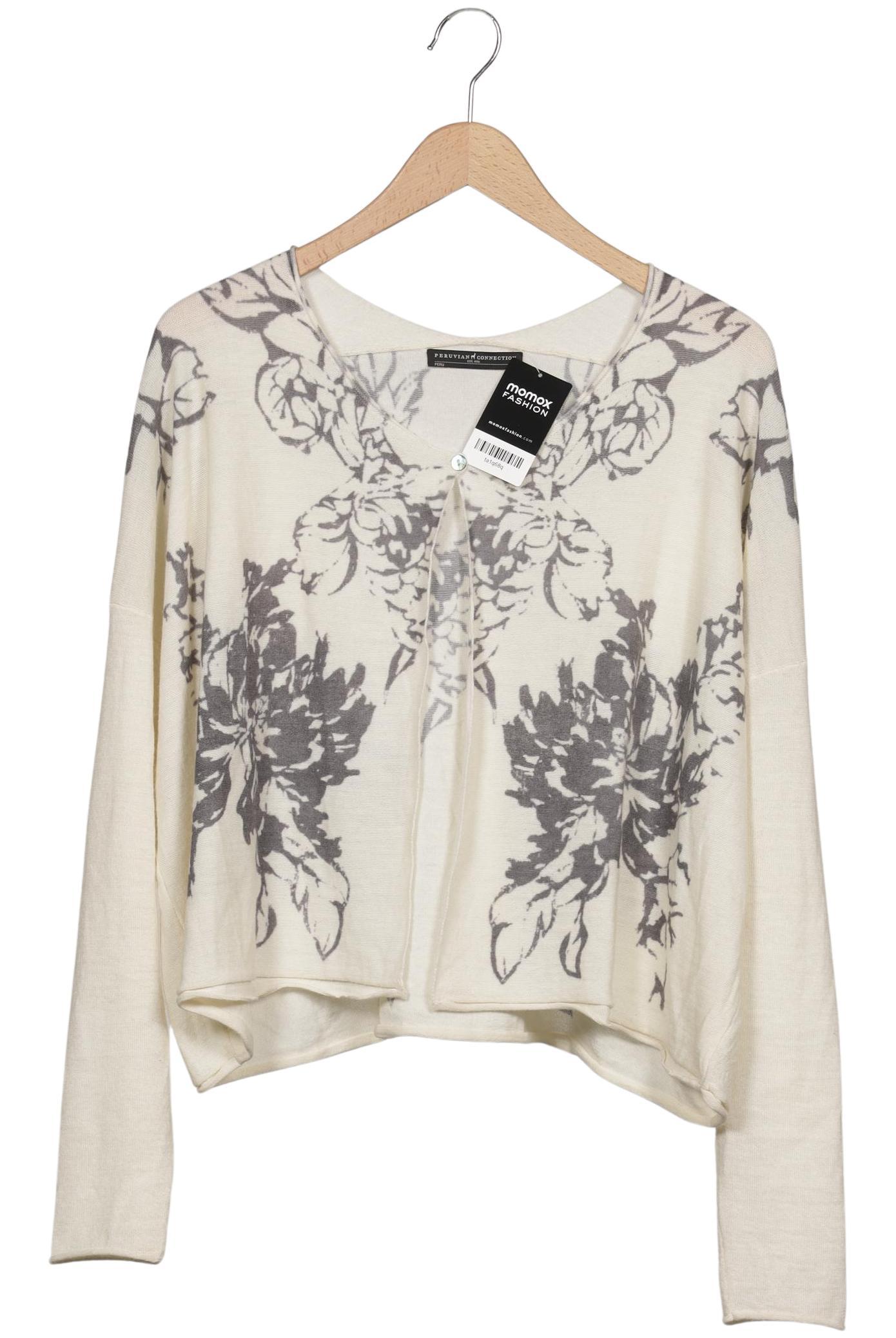 

Peruvian Connection Damen Strickjacke, cremeweiß, Gr. 42
