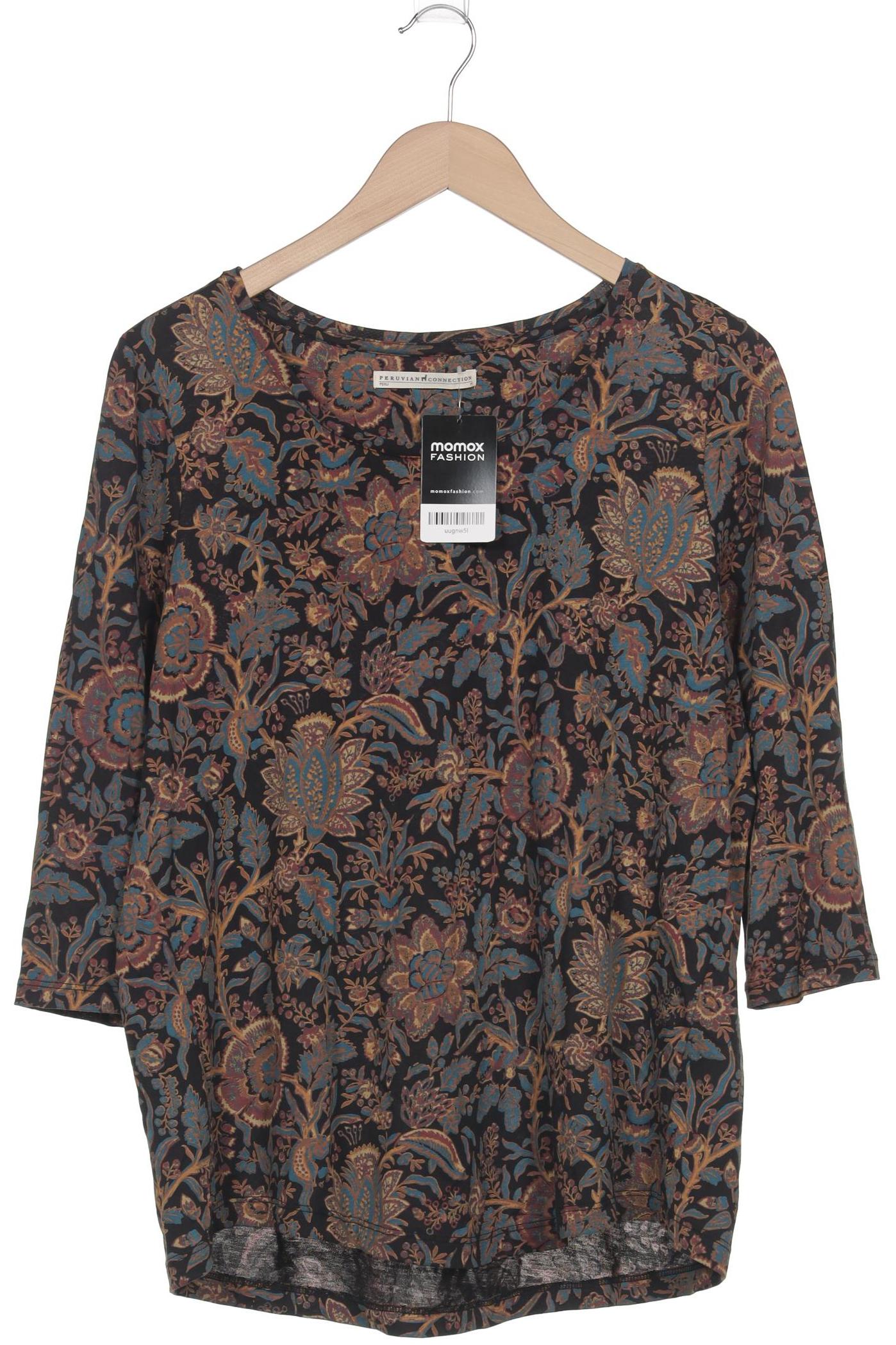 

Peruvian Connection Damen Langarmshirt, schwarz, Gr. 38