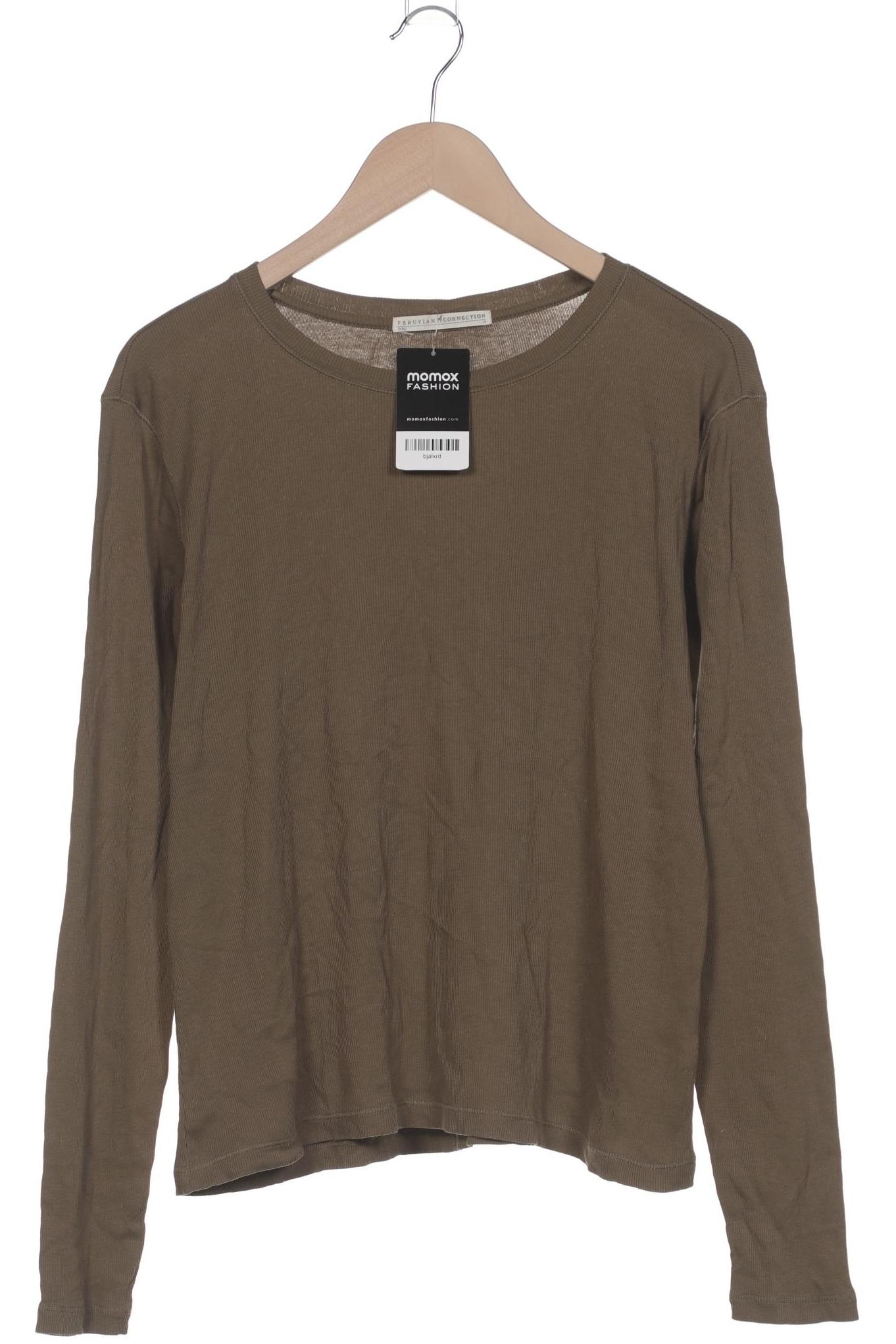 

Peruvian Connection Damen Langarmshirt, grün, Gr. 38