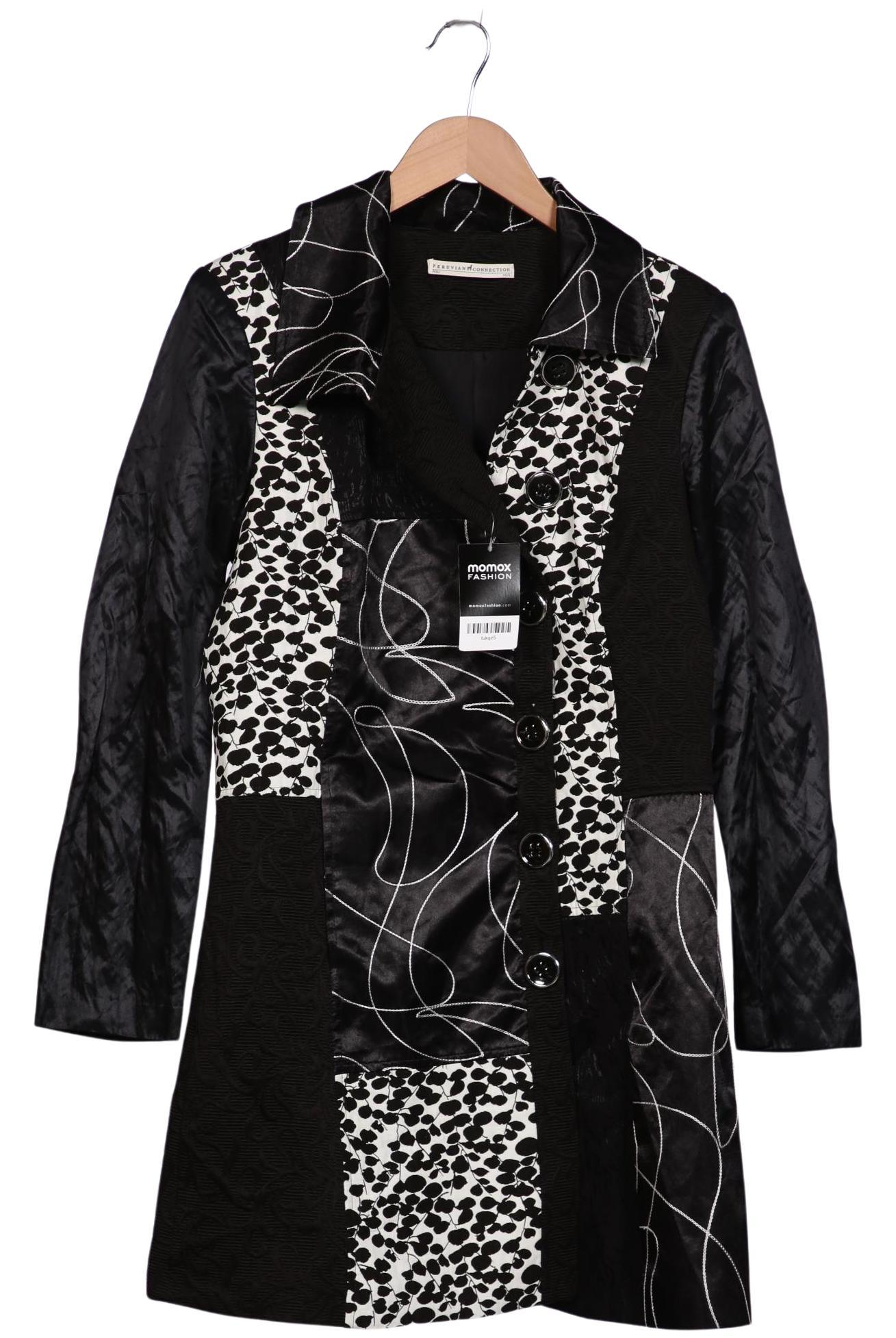 

Peruvian Connection Damen Mantel, schwarz, Gr. 34