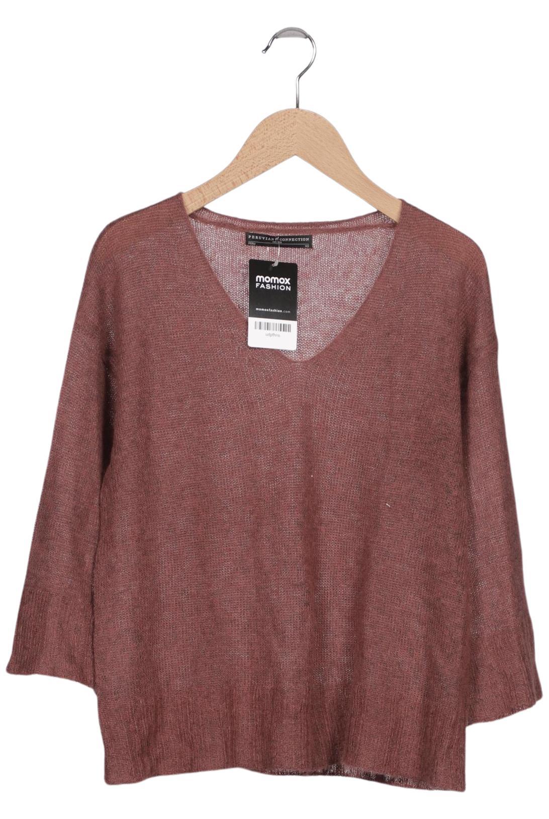 Thumbnail - Peruvian Connection Damen Pullover, bordeaux, Gr. 34