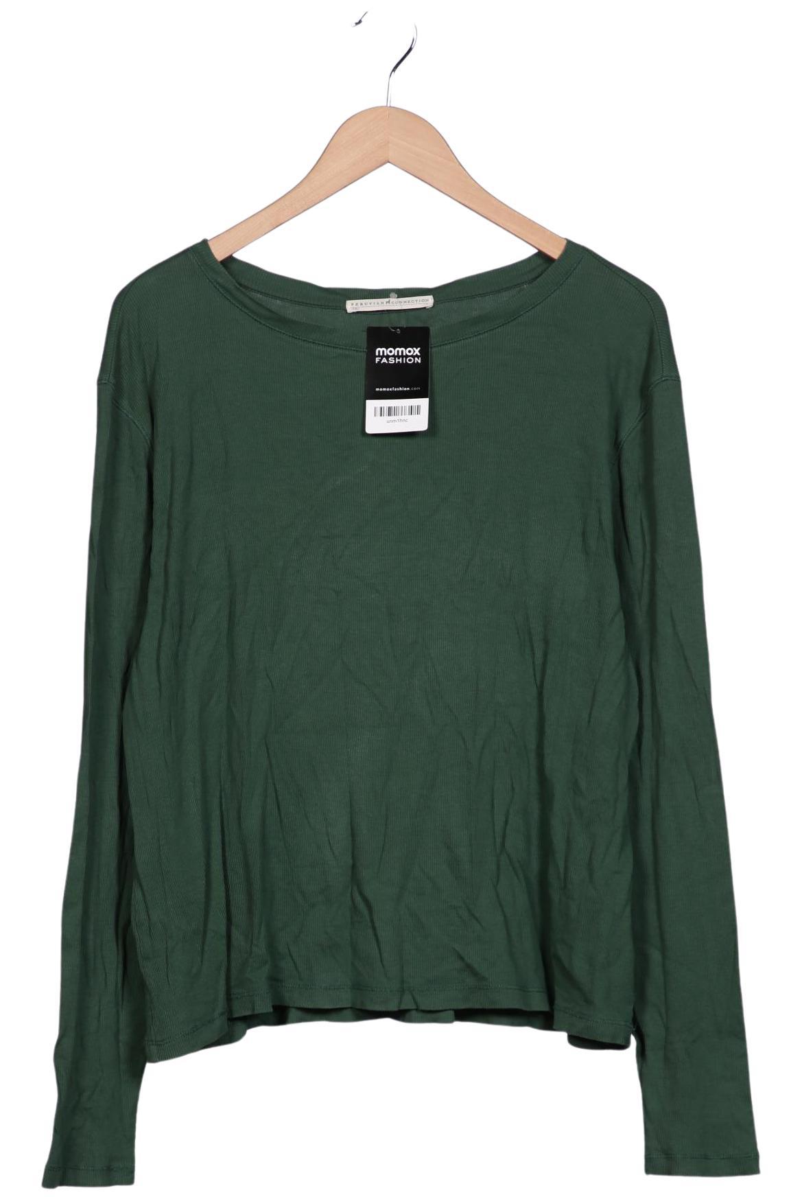 

Peruvian Connection Damen Langarmshirt, grün, Gr. 42