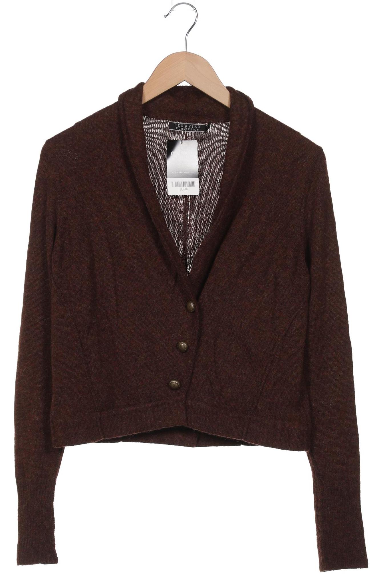 

Peruvian Connection Damen Strickjacke, braun, Gr. 38