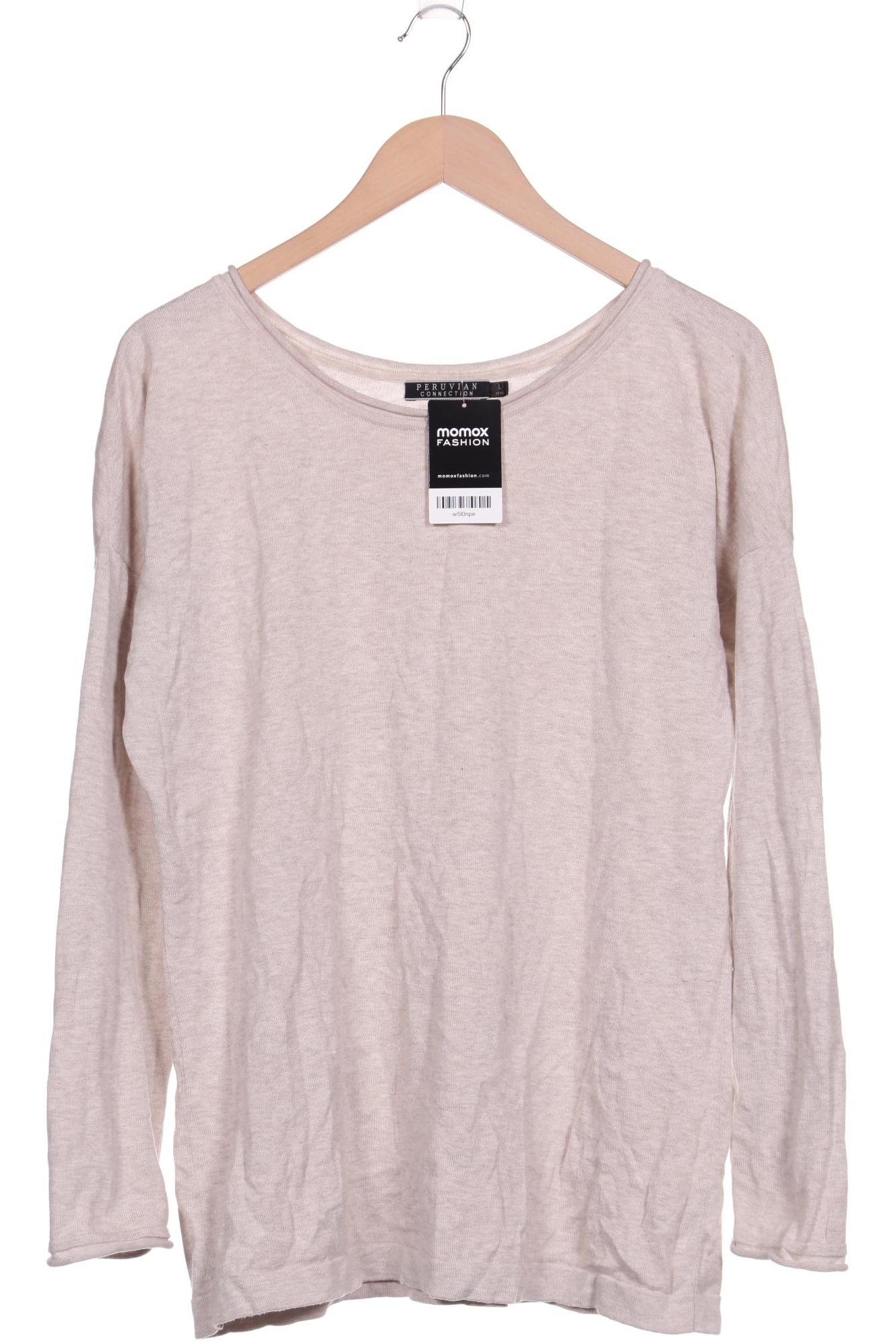 

Peruvian Connection Damen Langarmshirt, cremeweiß