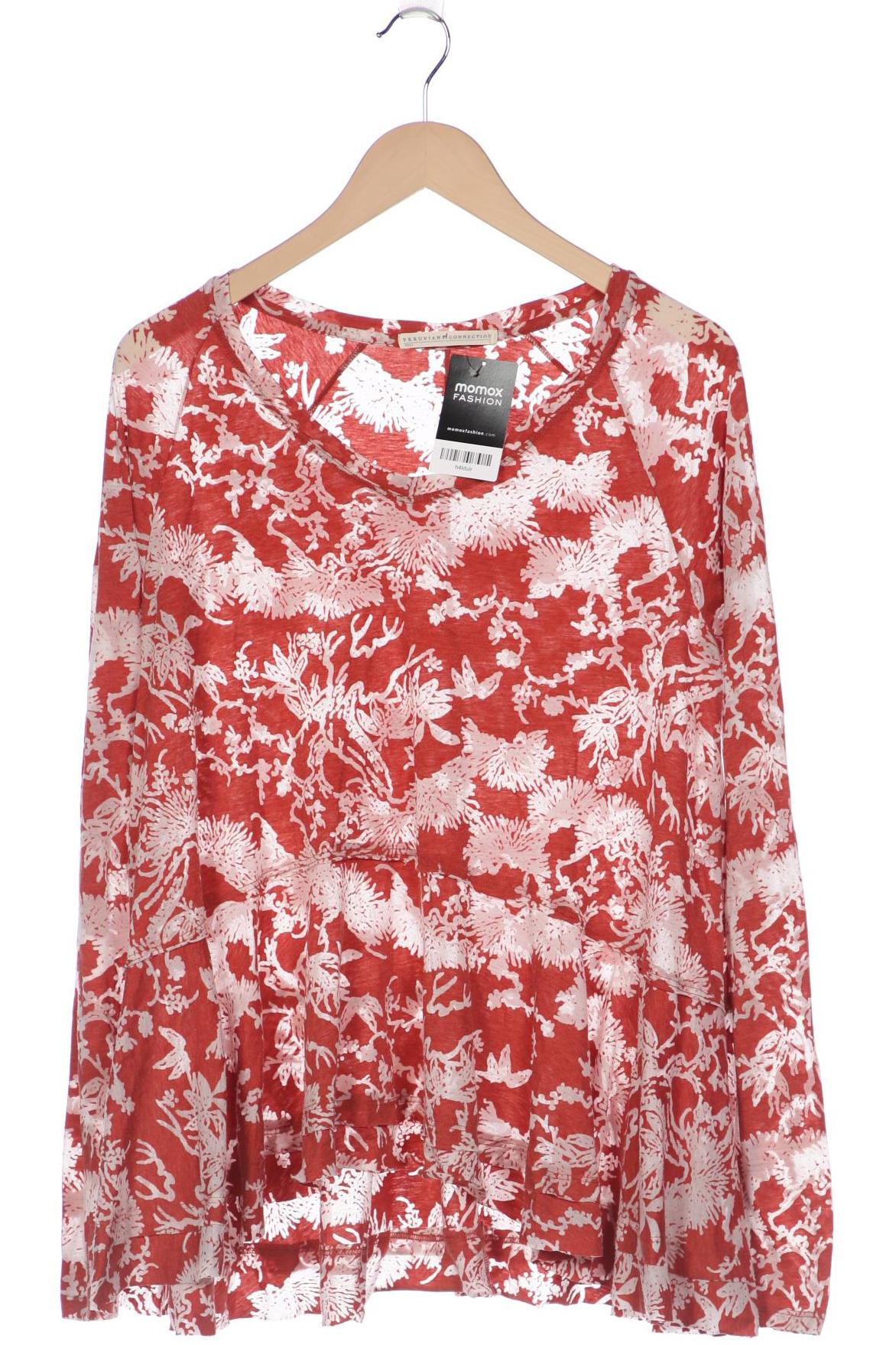 

Peruvian Connection Damen Langarmshirt, rot, Gr. 44