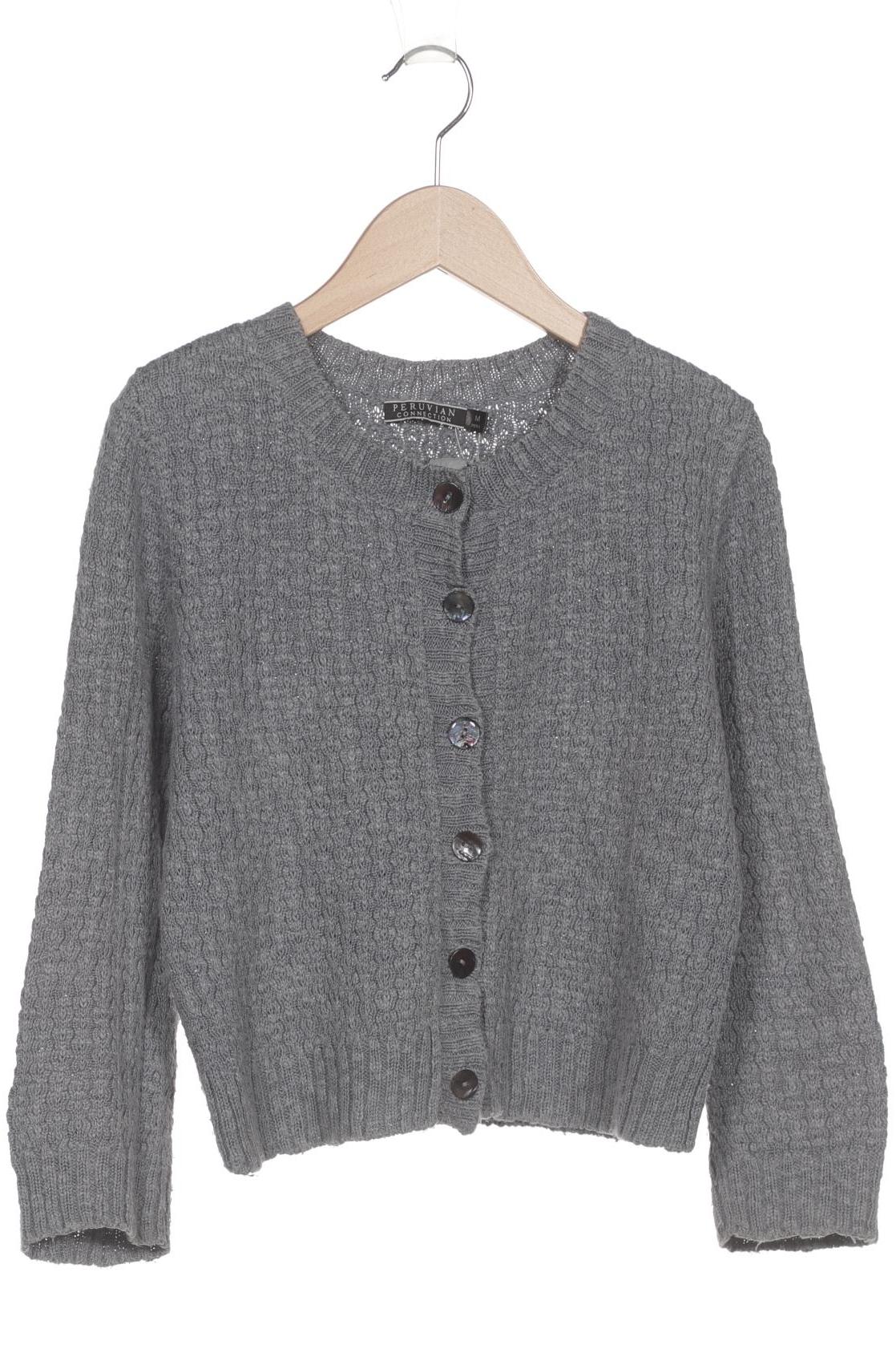 

Peruvian Connection Damen Strickjacke, grau, Gr. 38