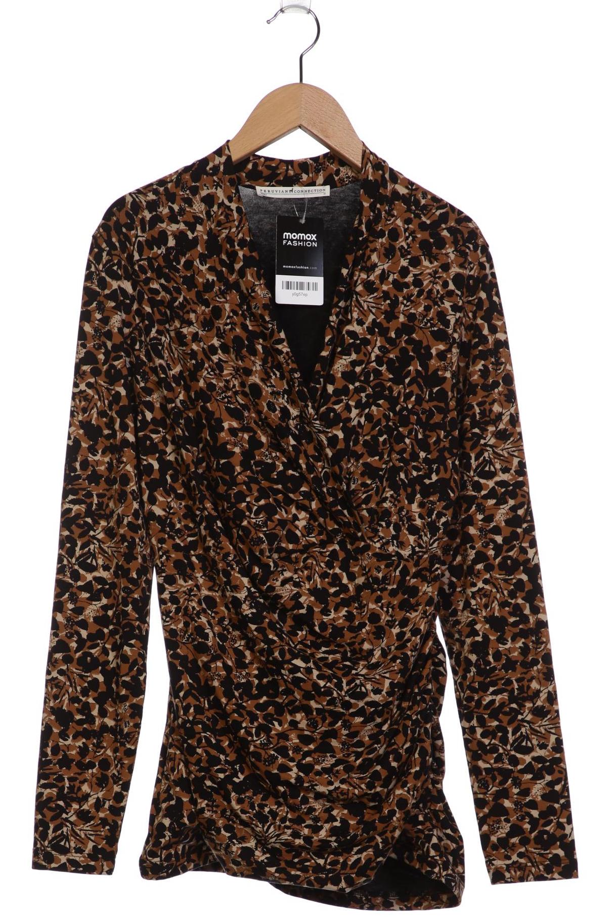 

Peruvian Connection Damen Langarmshirt, braun, Gr. 38