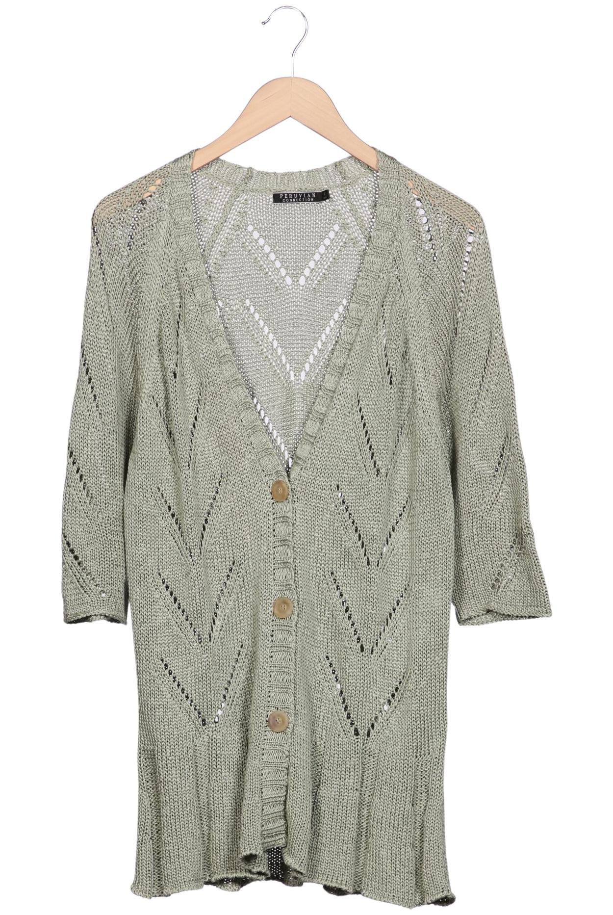 

Peruvian Connection Damen Strickjacke, grün, Gr. 42