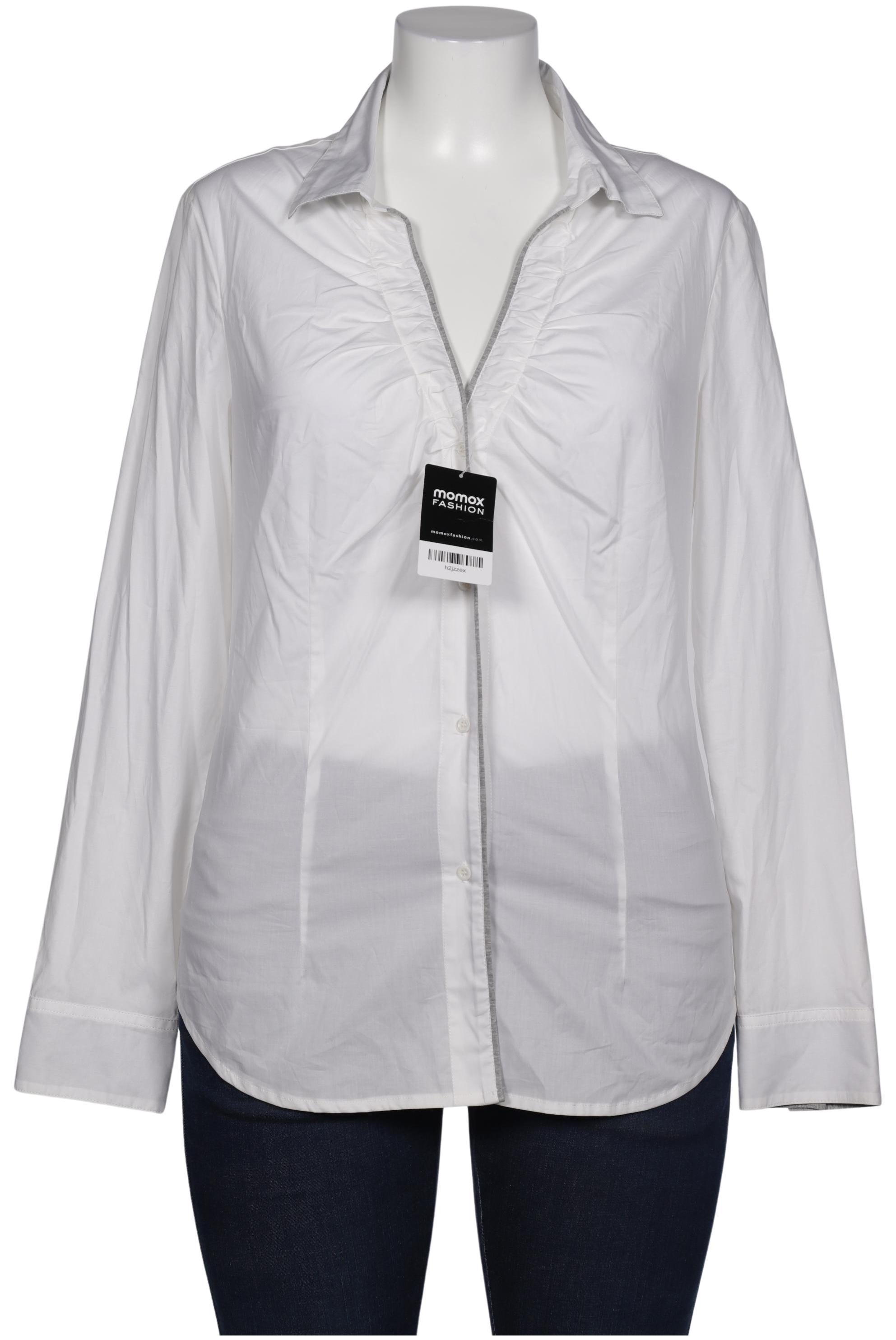 

Peserico Damen Bluse, weiß, Gr. 48