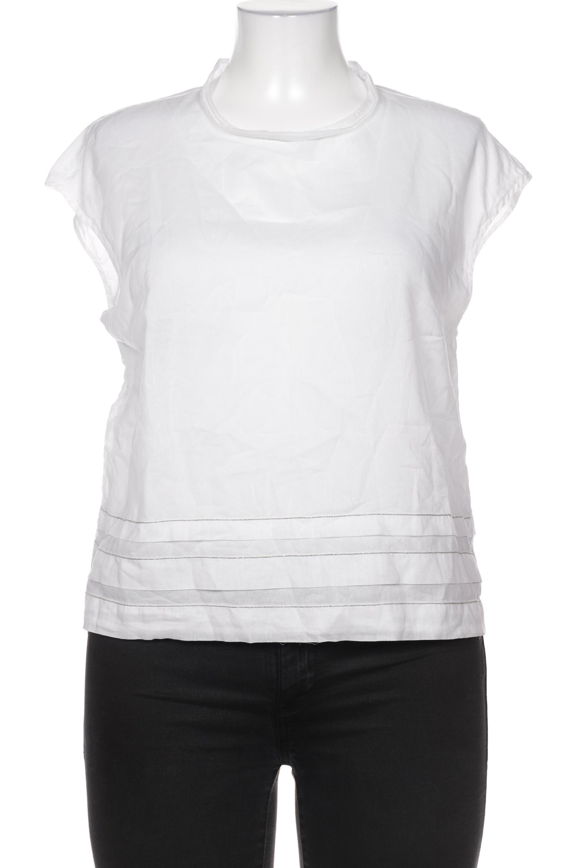 

Peserico Damen Bluse, weiß, Gr. 46
