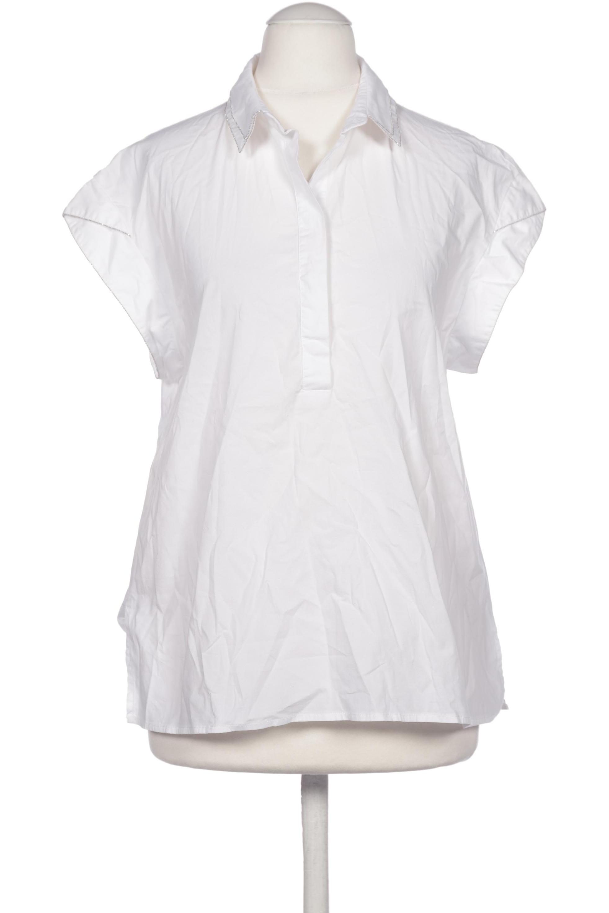 

Peserico Damen Bluse, weiß, Gr. 38