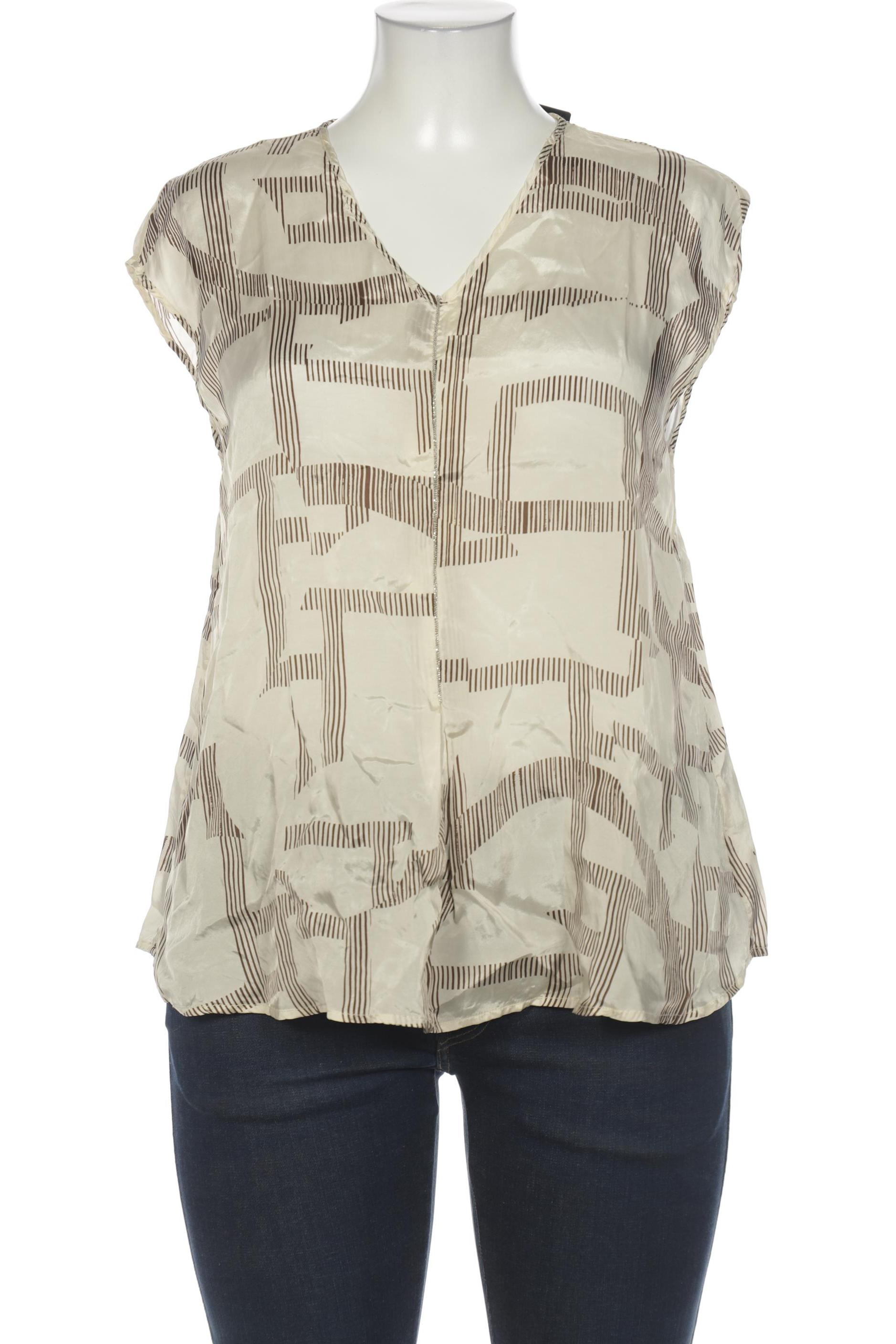 

Peserico Damen Bluse, cremeweiß, Gr. 48
