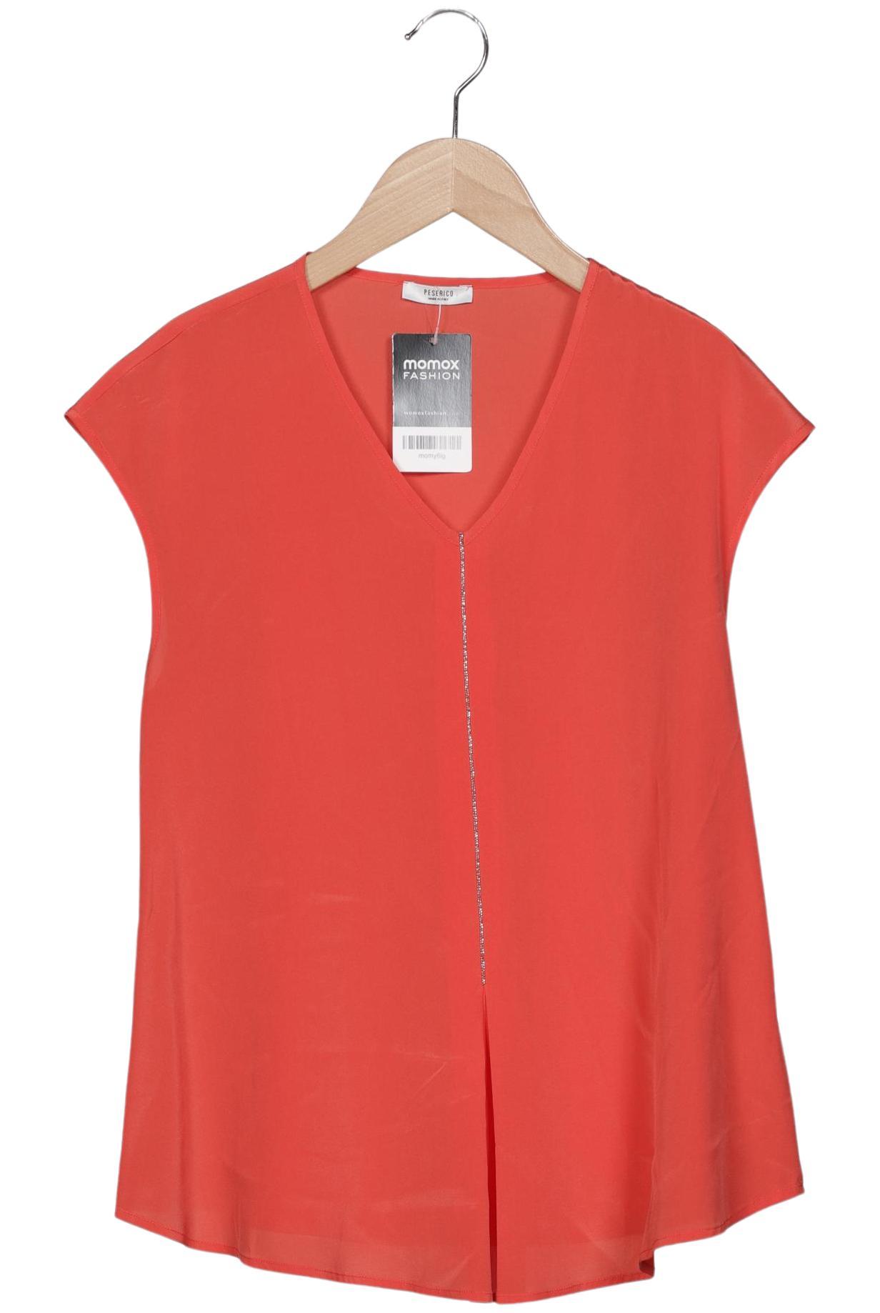 

Peserico Damen Bluse, rot, Gr. 38