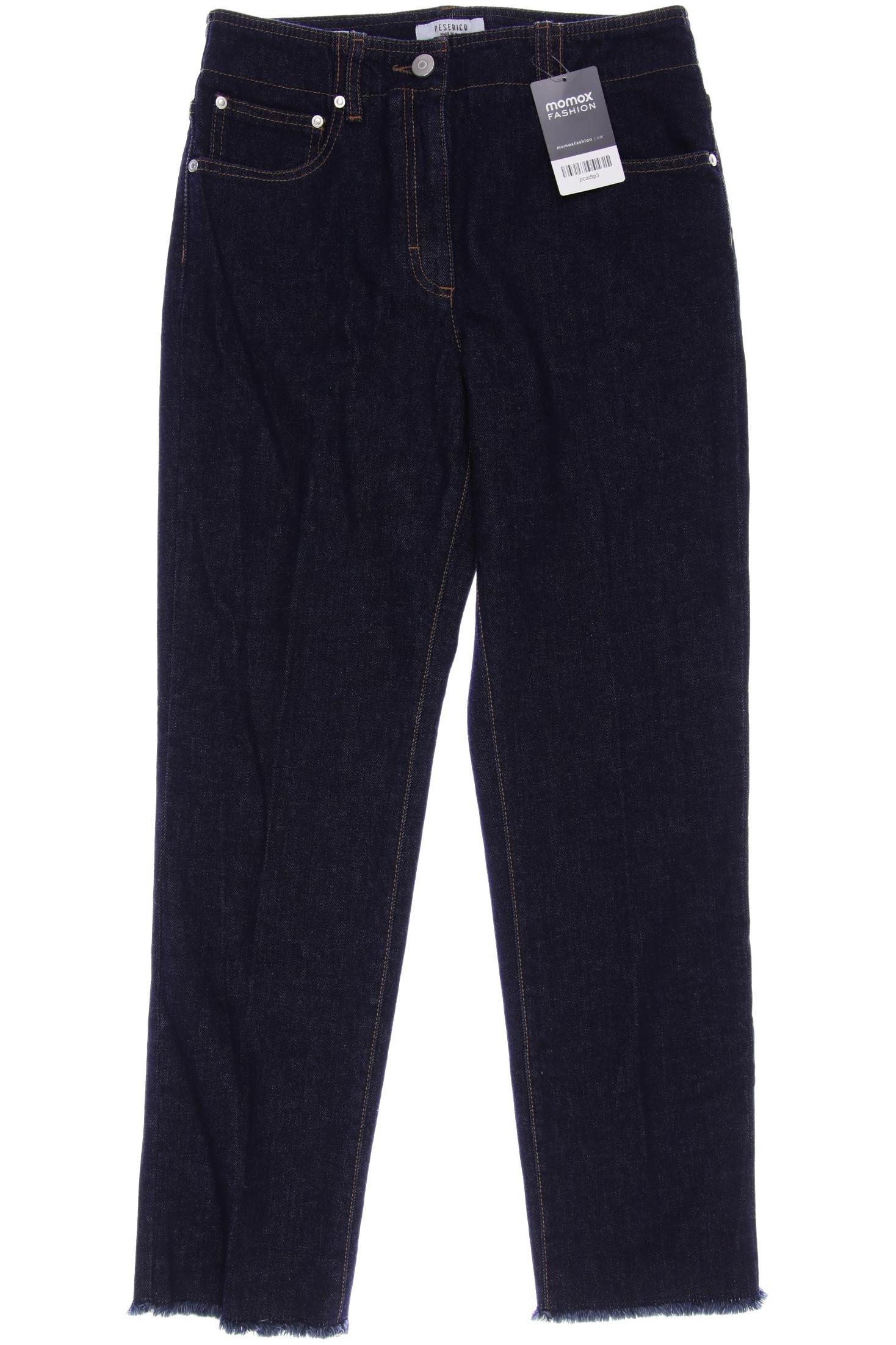 

Peserico Damen Jeans, marineblau, Gr. 38
