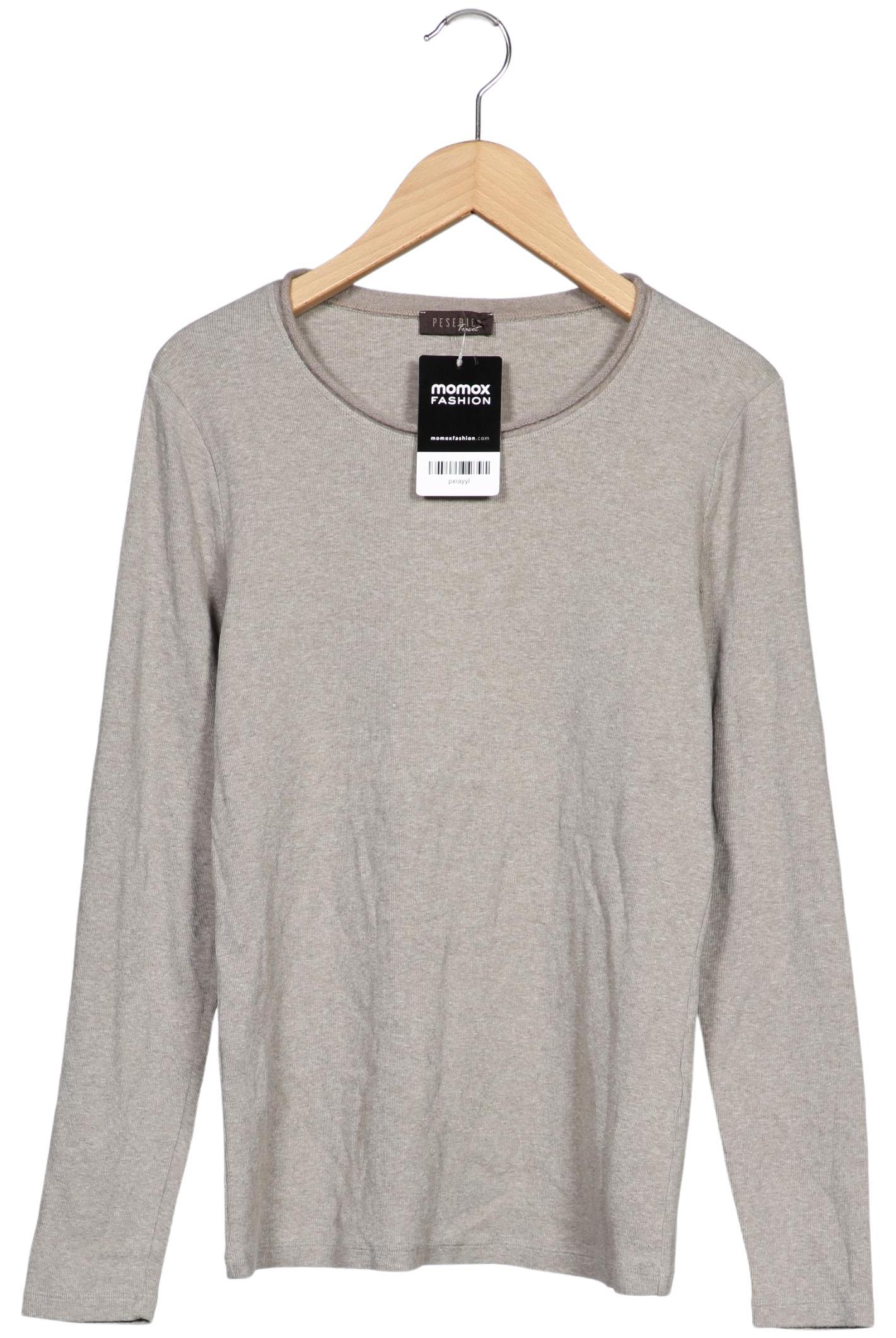 

Peserico Damen Langarmshirt, grau, Gr. 38