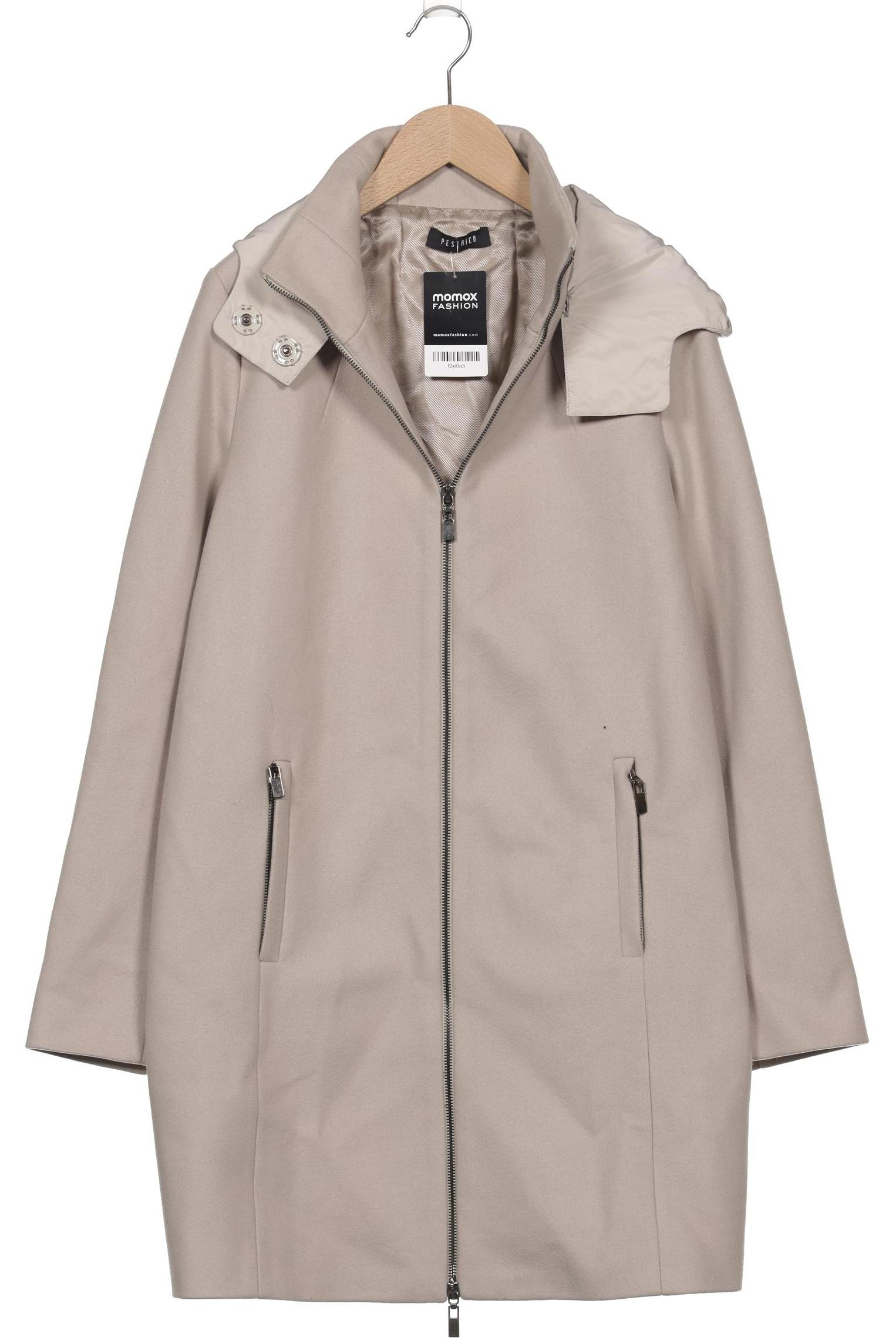 

Peserico Damen Mantel, cremeweiß, Gr. 42