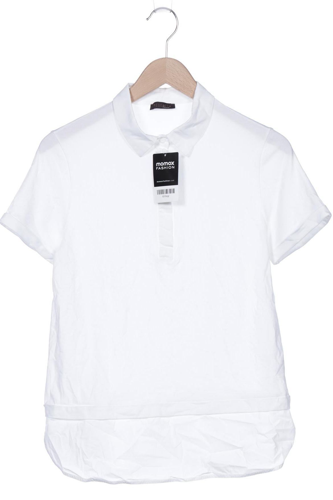 

Peserico Damen Poloshirt, weiß, Gr. 46