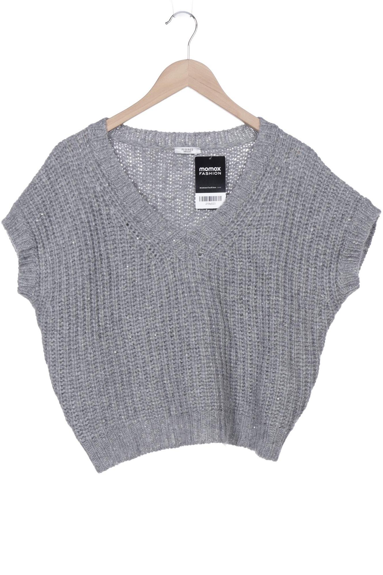 

Peserico Damen Pullover, grau, Gr. 40