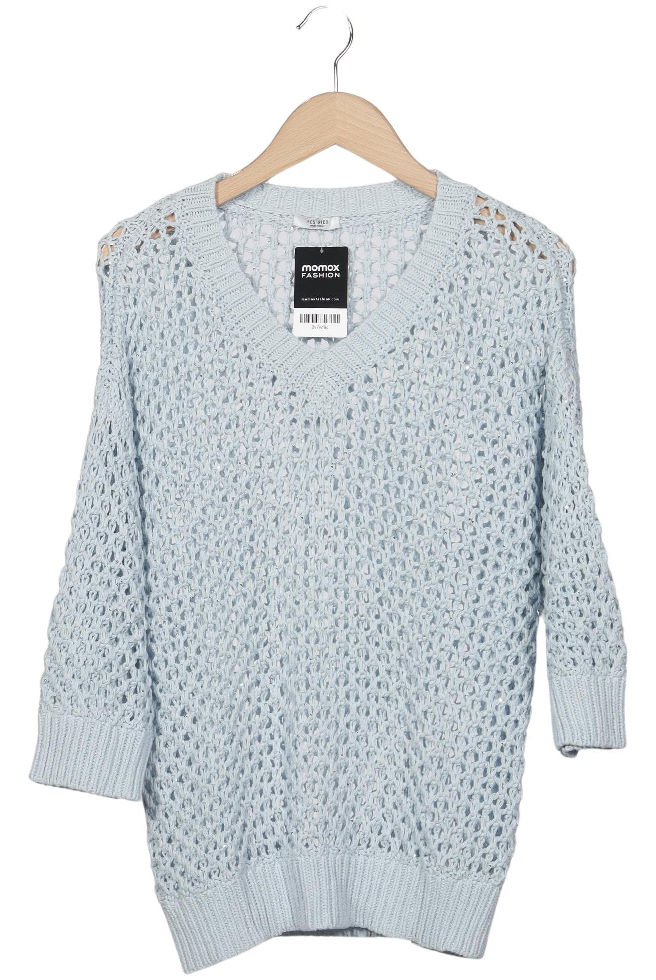 

Peserico Damen Pullover, hellblau, Gr. 42