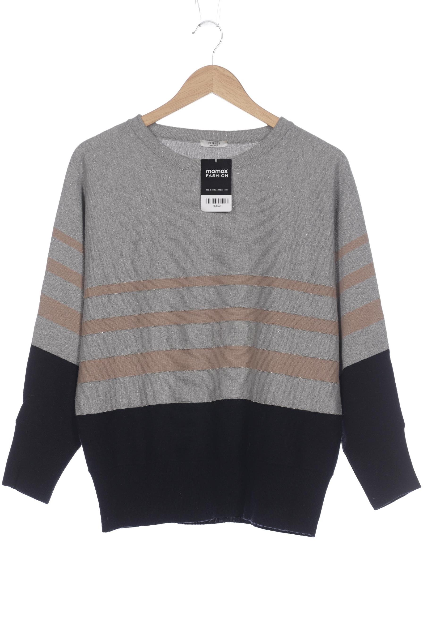 

Peserico Damen Pullover, grau, Gr. 42