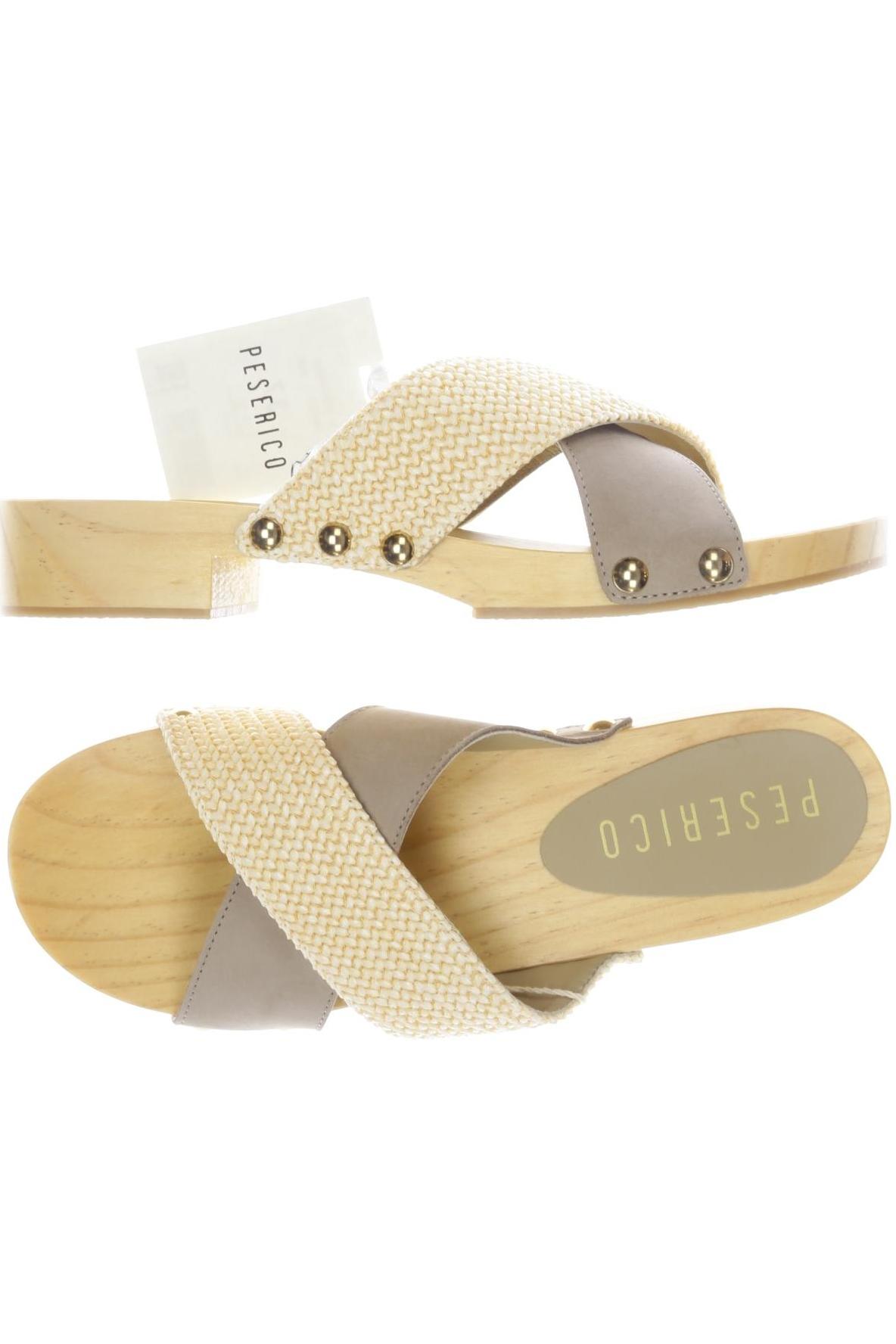 

Peserico Damen Sandale, beige, Gr. 37