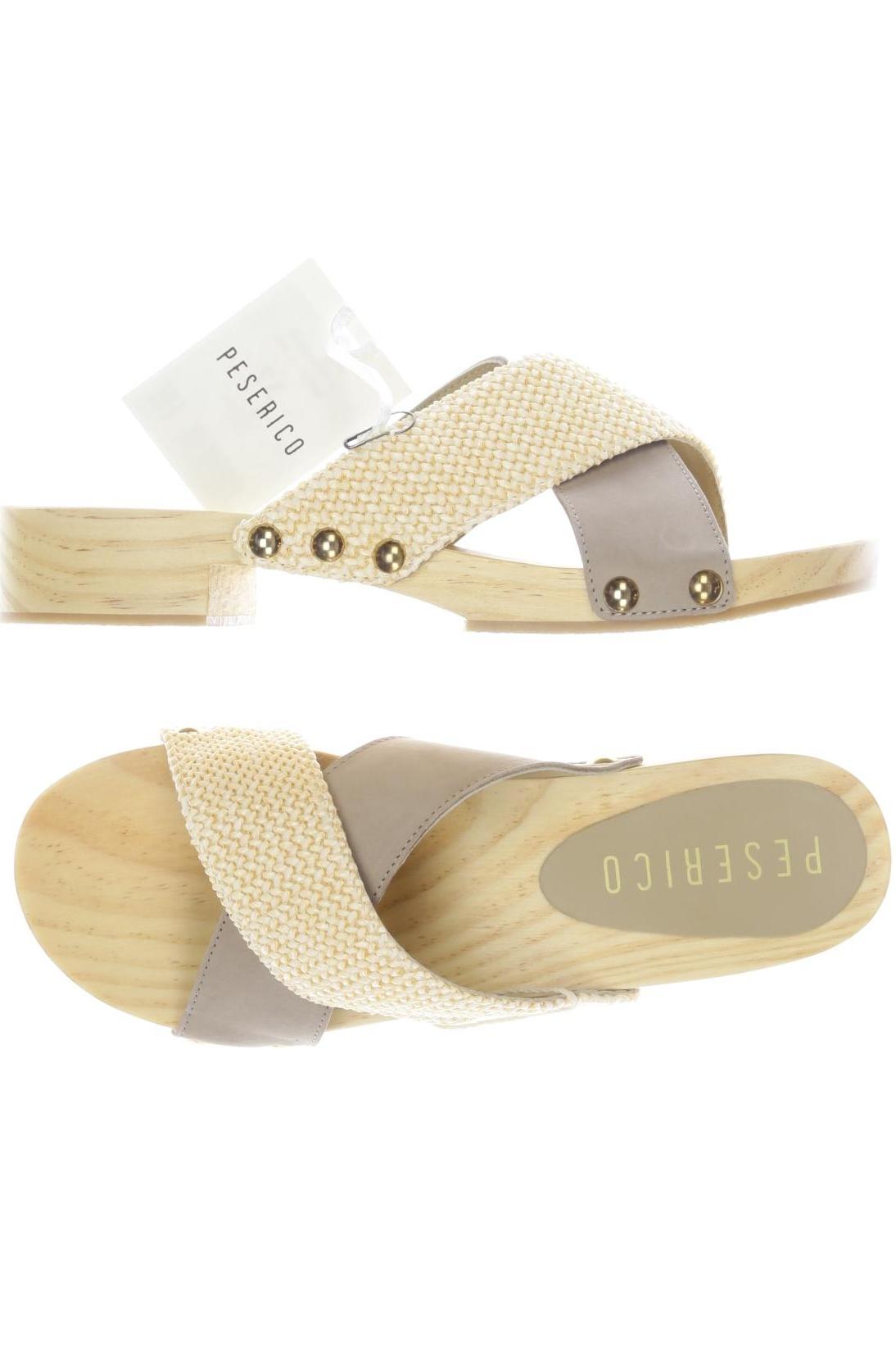 

Peserico Damen Sandale, beige, Gr. 37