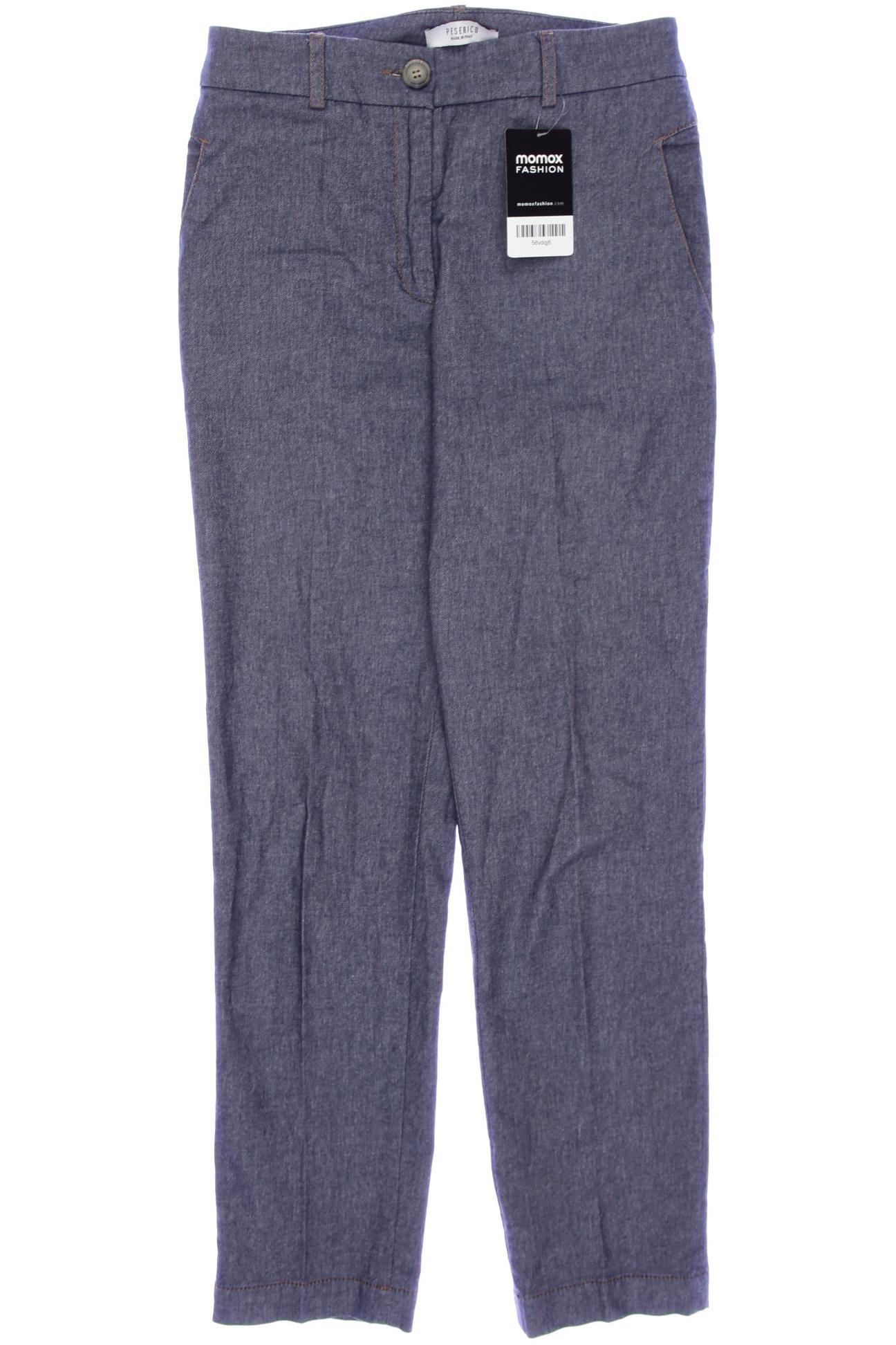 

Peserico Damen Stoffhose, blau, Gr. 40