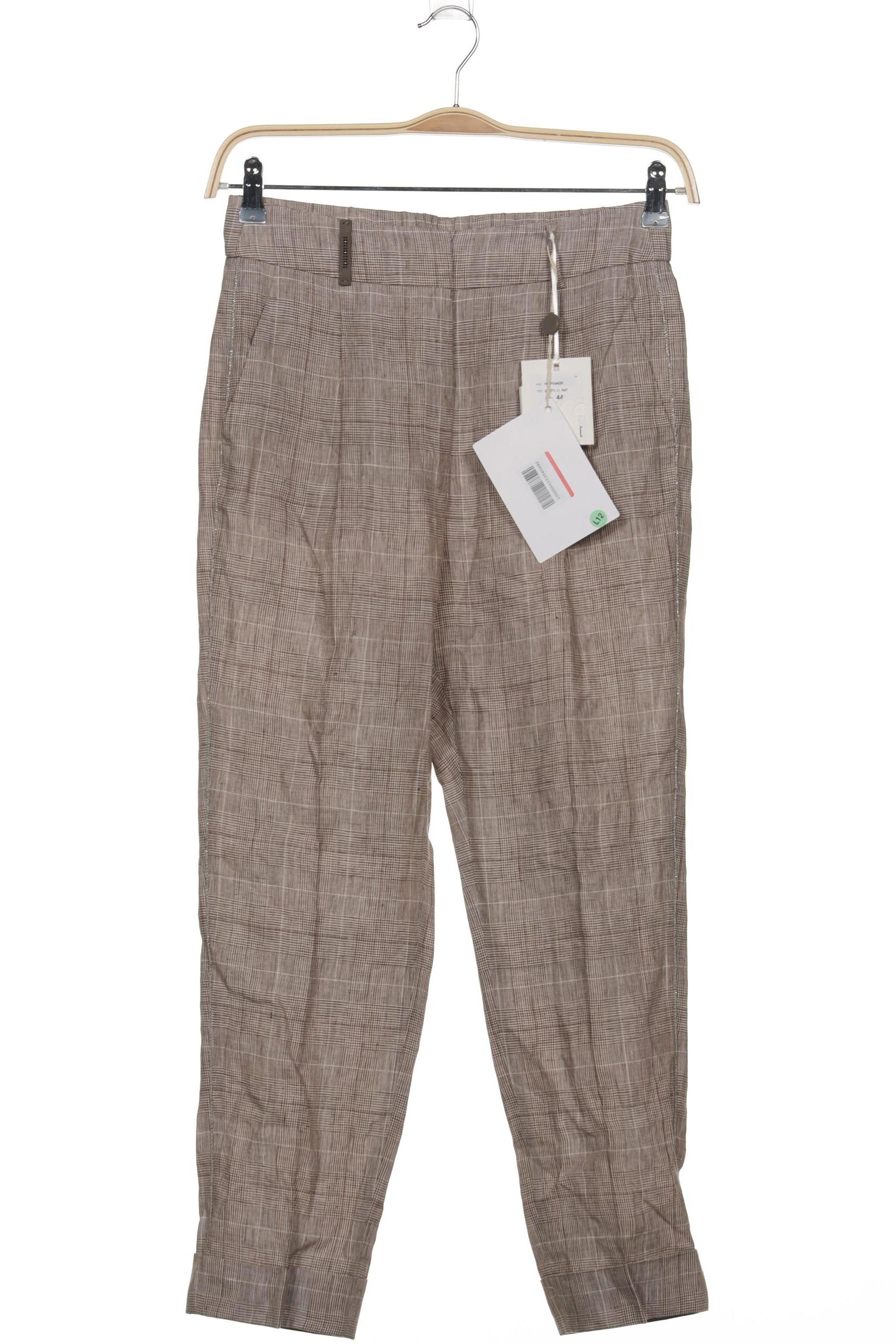 

Peserico Damen Stoffhose, braun, Gr. 44