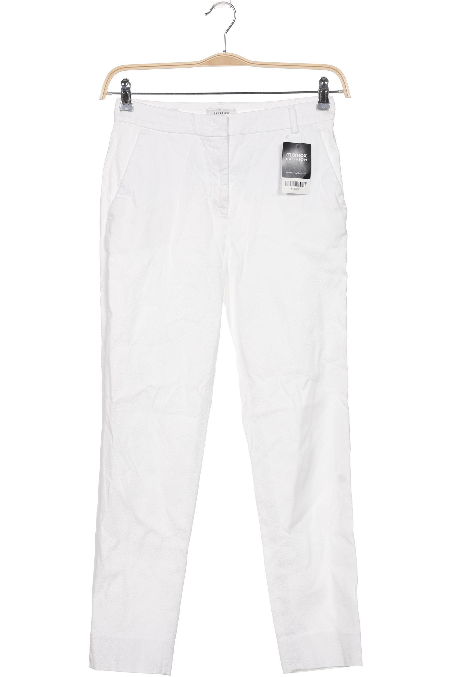 

Peserico Damen Stoffhose, weiß, Gr. 27