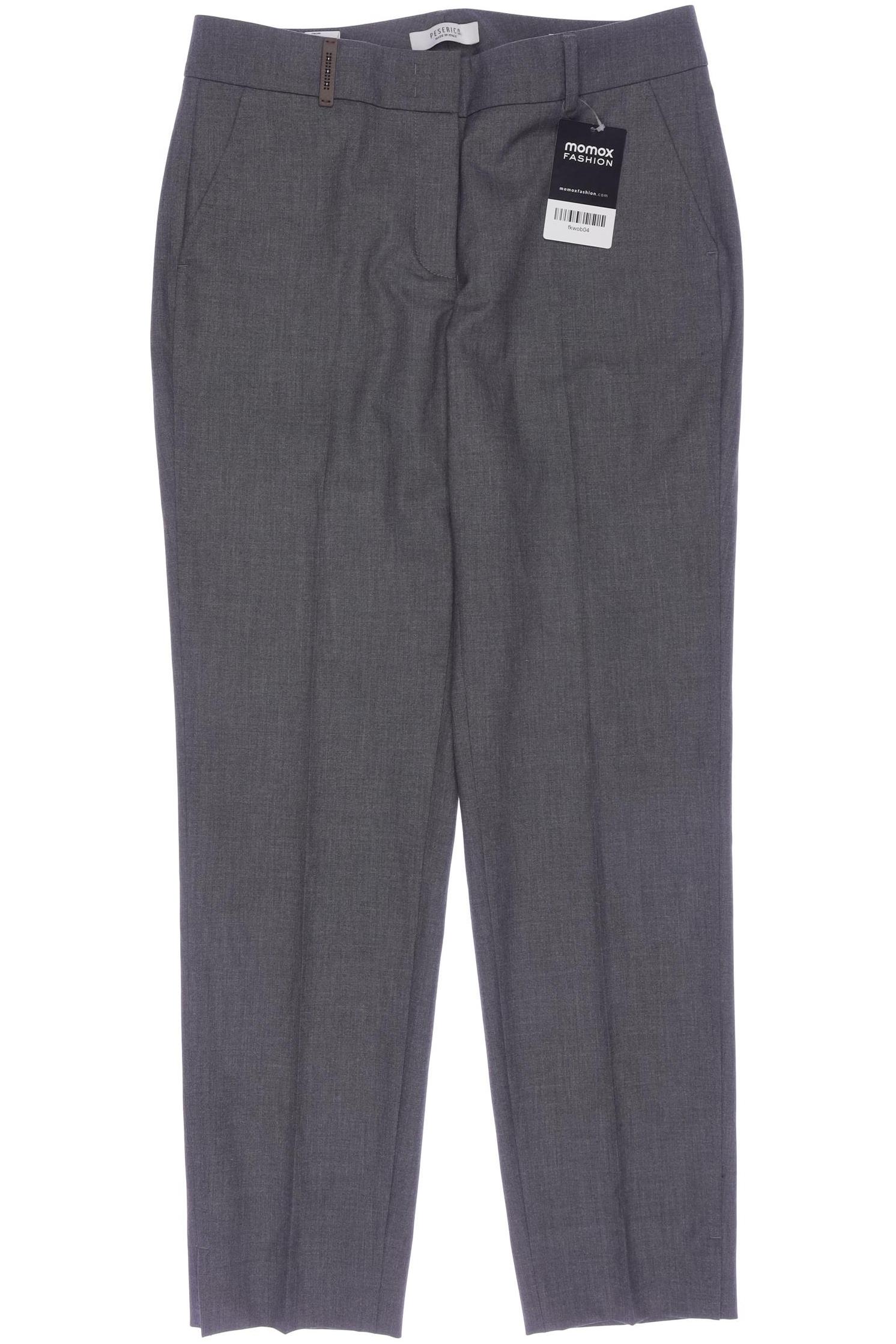 

Peserico Damen Stoffhose, grau, Gr. 42