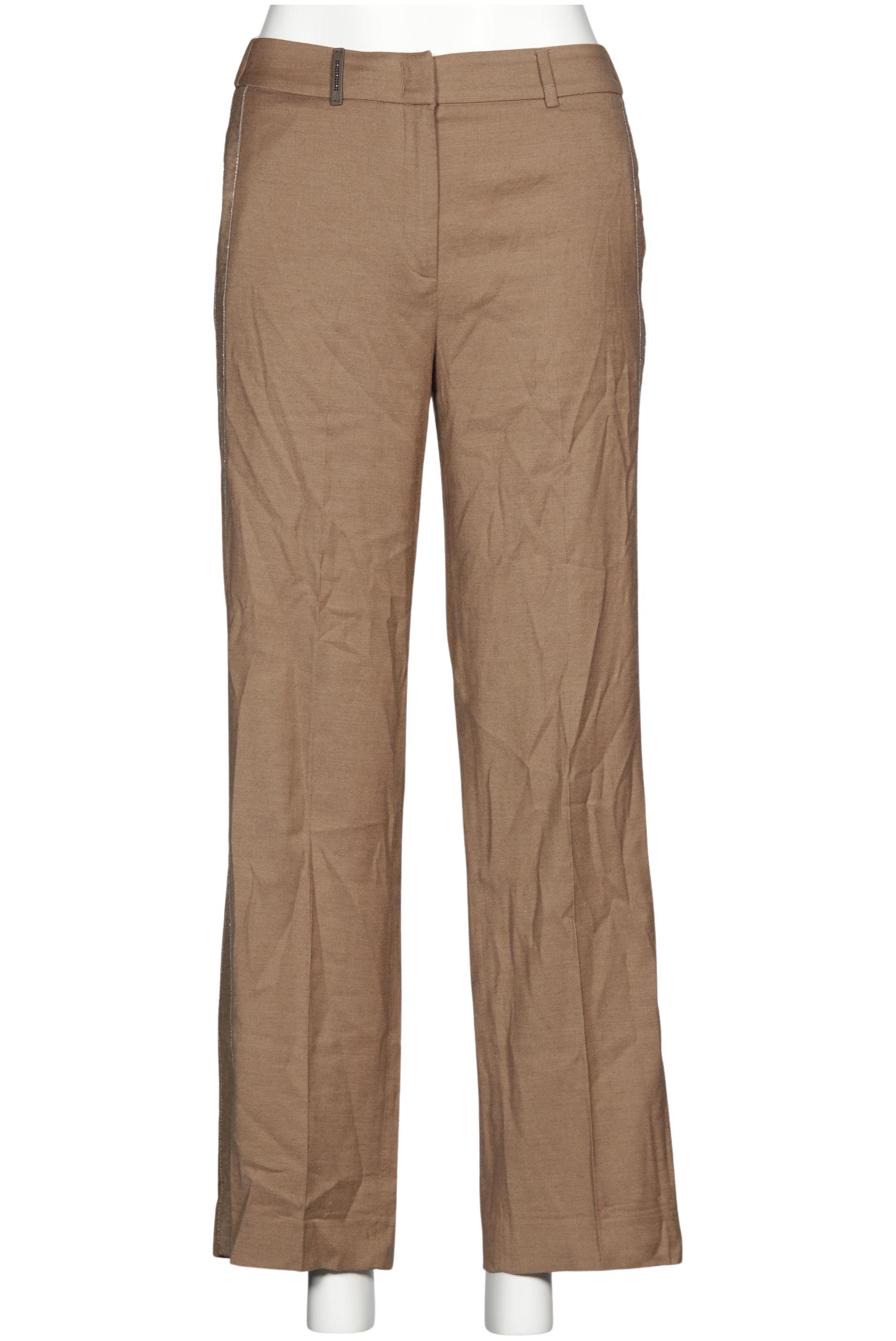

Peserico Damen Stoffhose, beige, Gr. 42