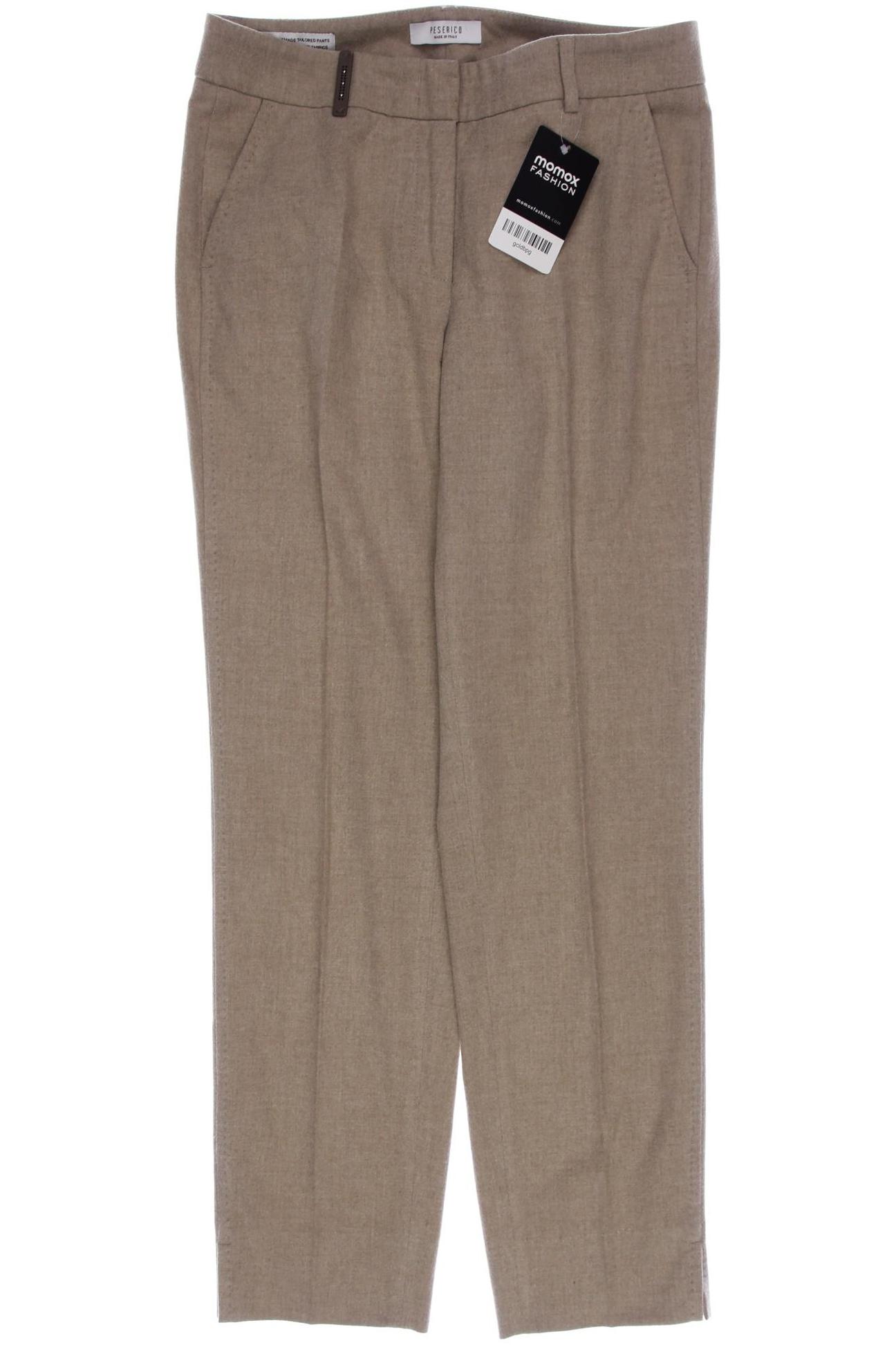 

Peserico Damen Stoffhose, beige, Gr. 40