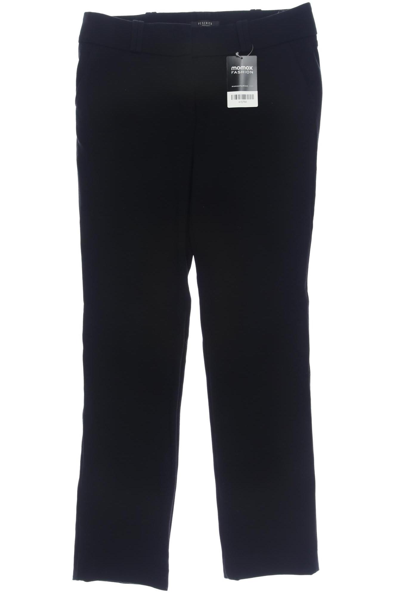 

Peserico Damen Stoffhose, schwarz, Gr. 42